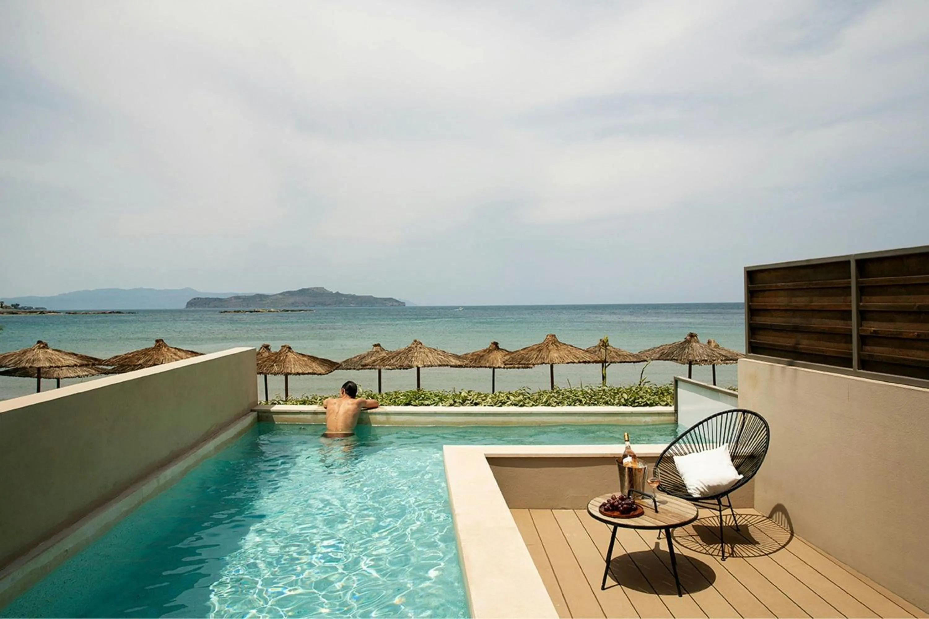 Swimming pool in Domes Noruz Chania, Autograph Collection- Adults Only