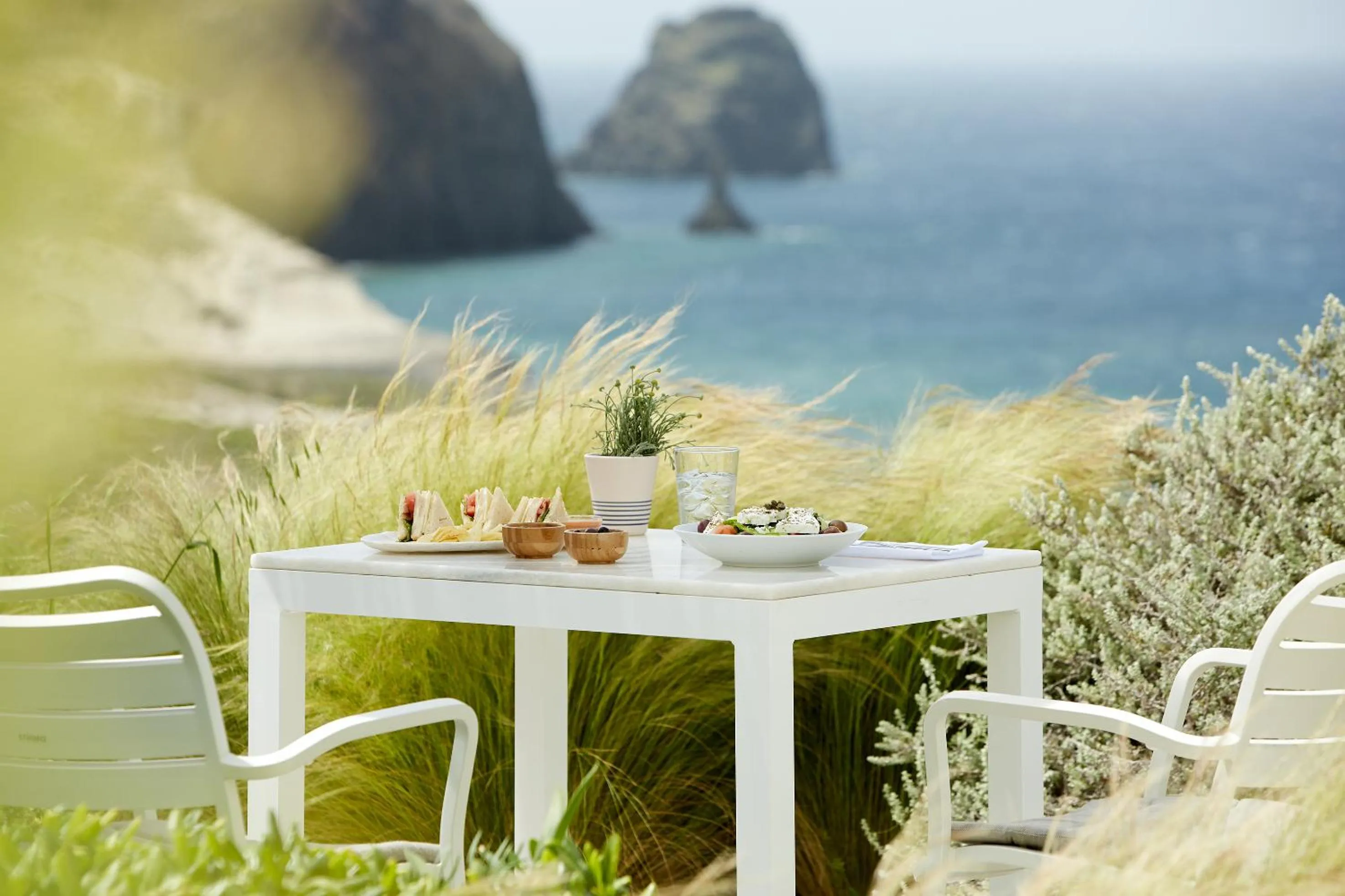 Balcony/Terrace in Milos Breeze Boutique Hotel
