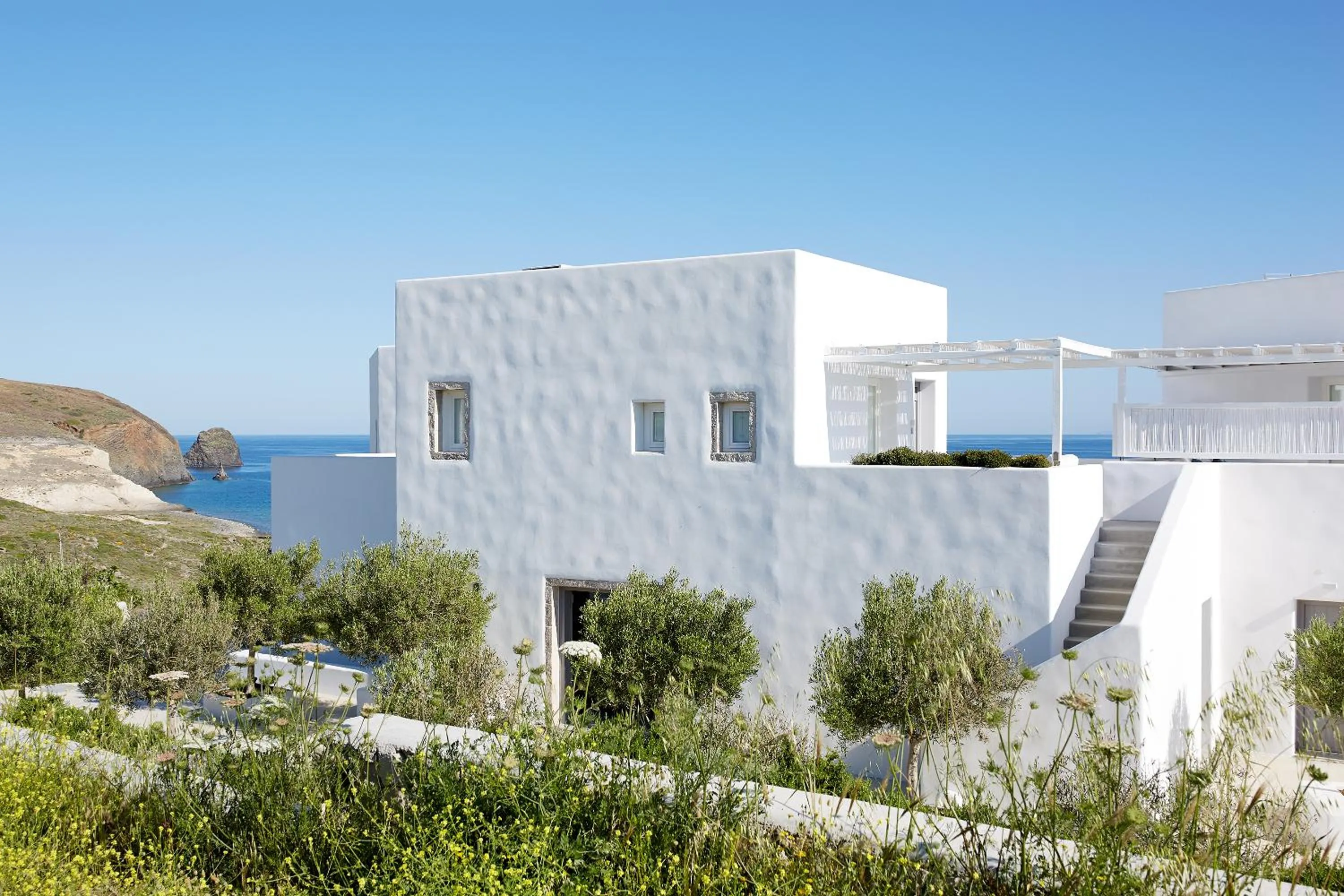 Property building in Milos Breeze Boutique Hotel