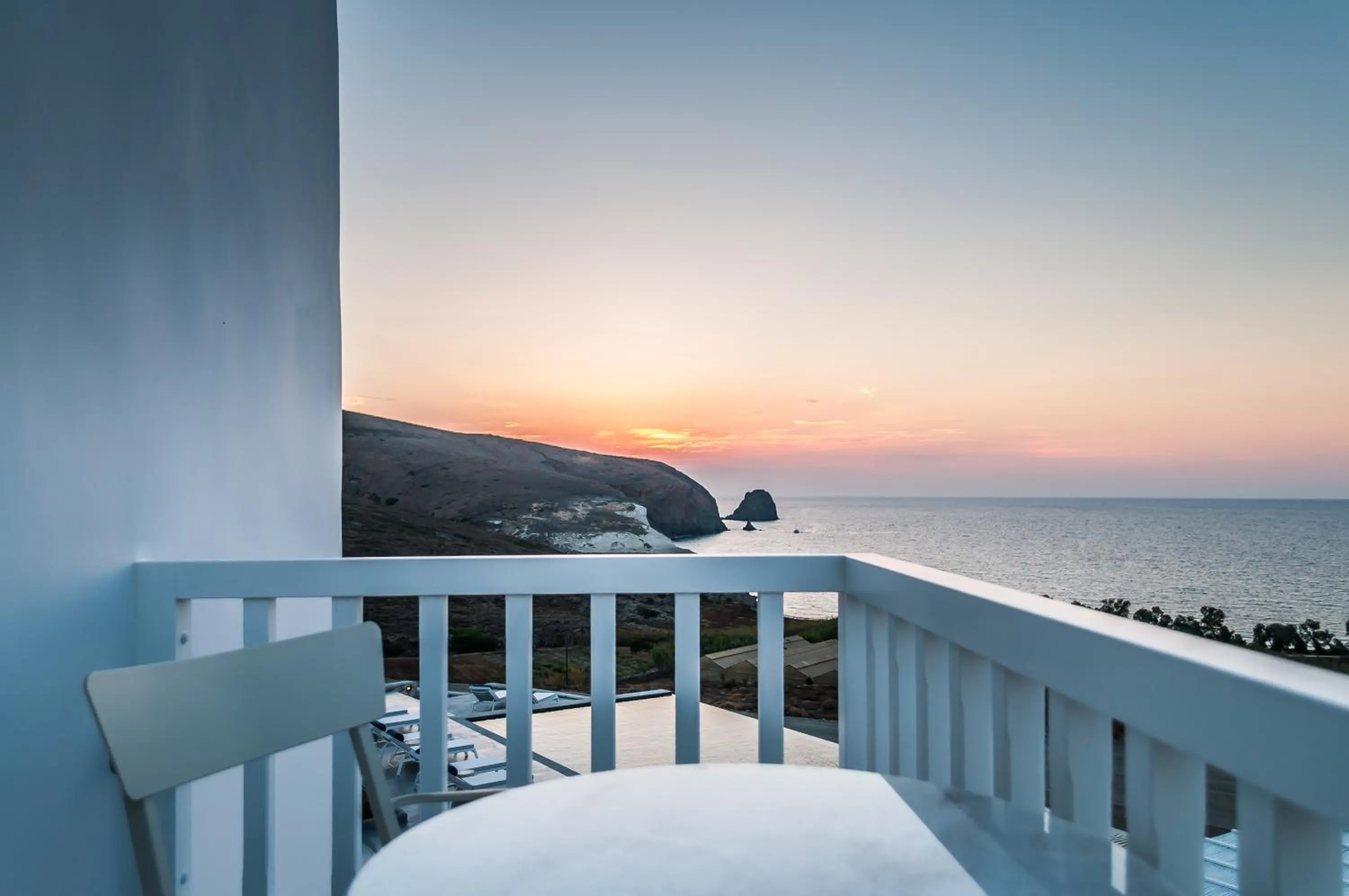 Balcony/Terrace in Milos Breeze Boutique Hotel