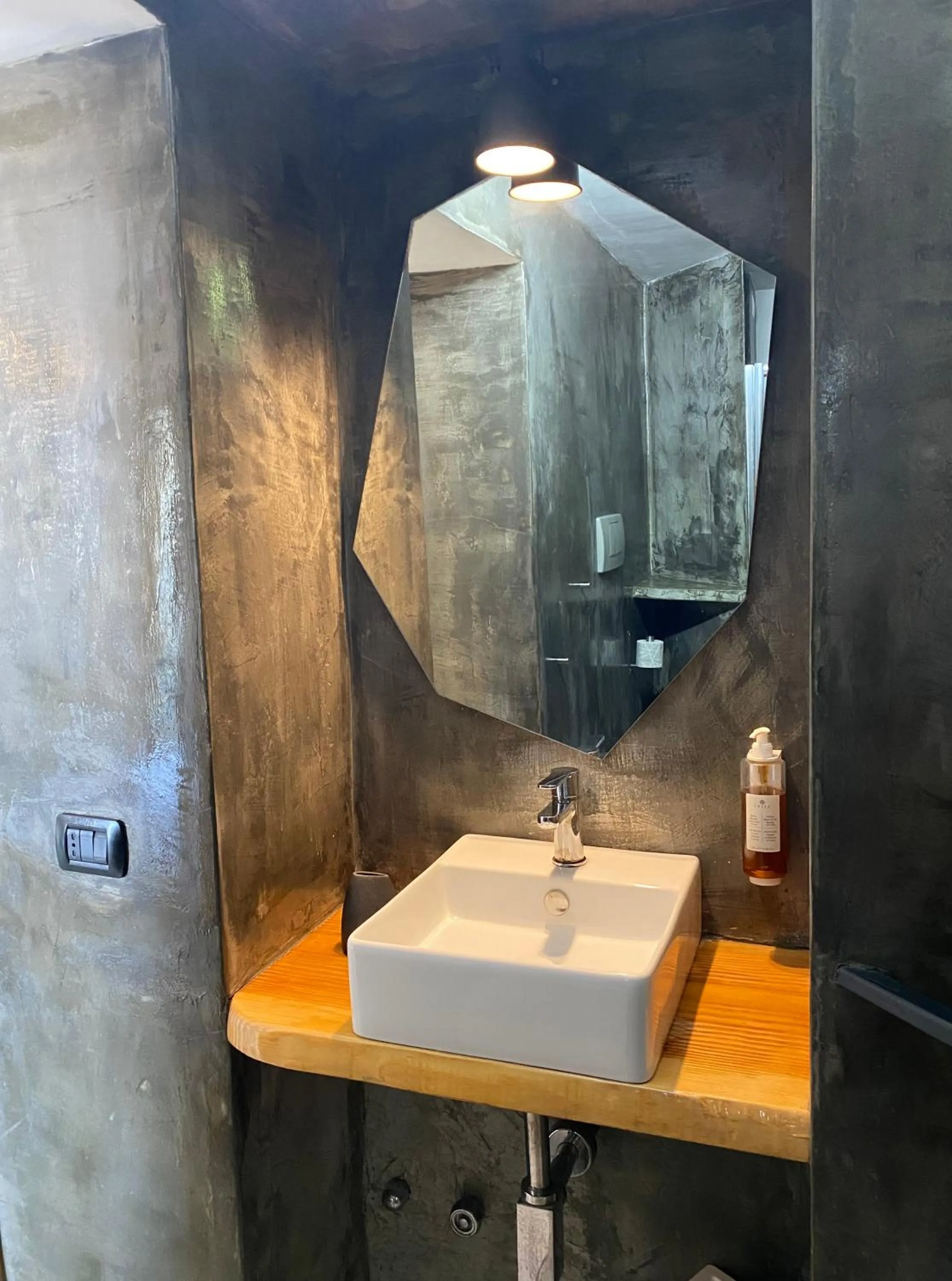 Bathroom in Black Market Hotel