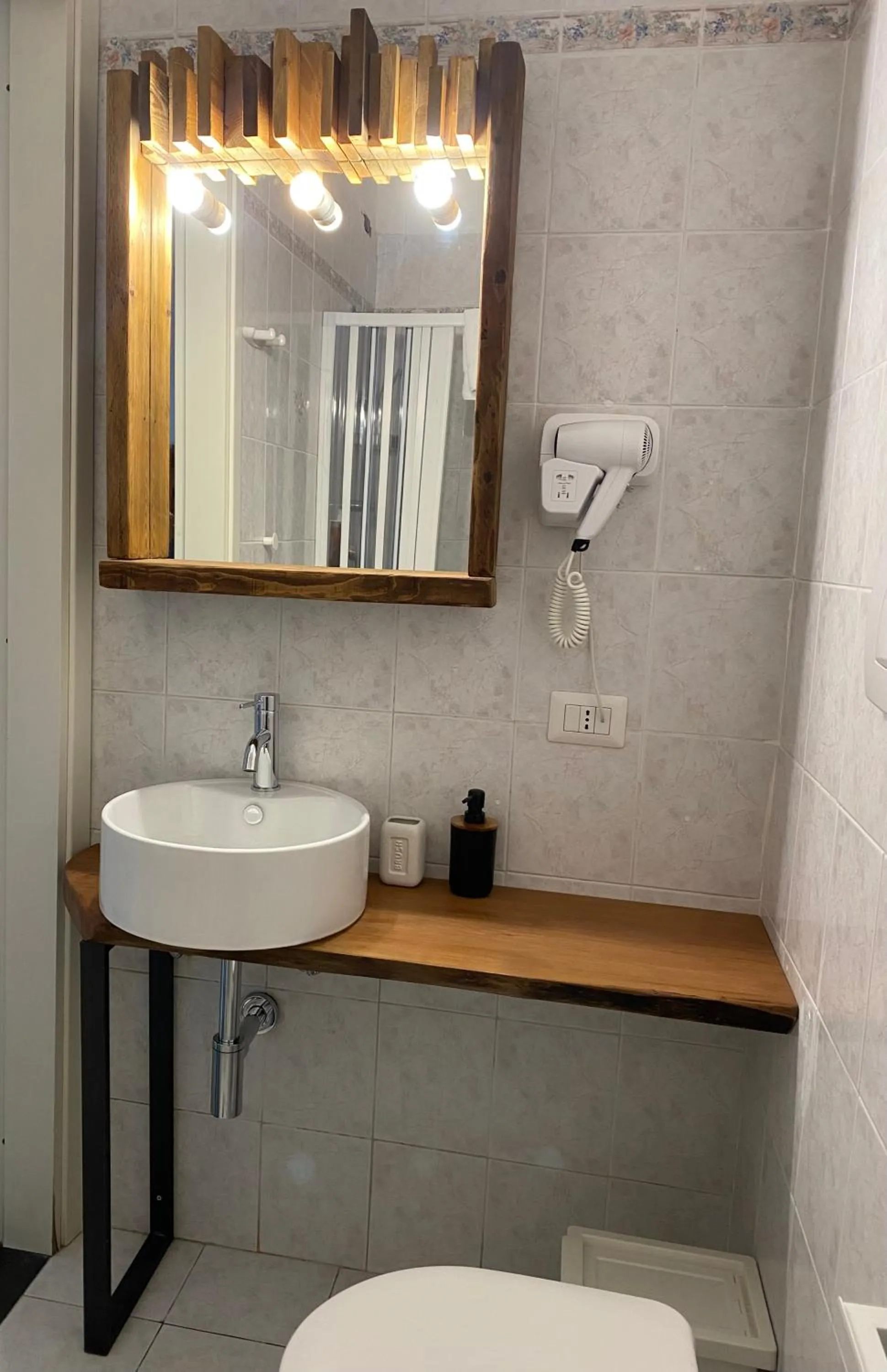 Bathroom in Black Market Hotel