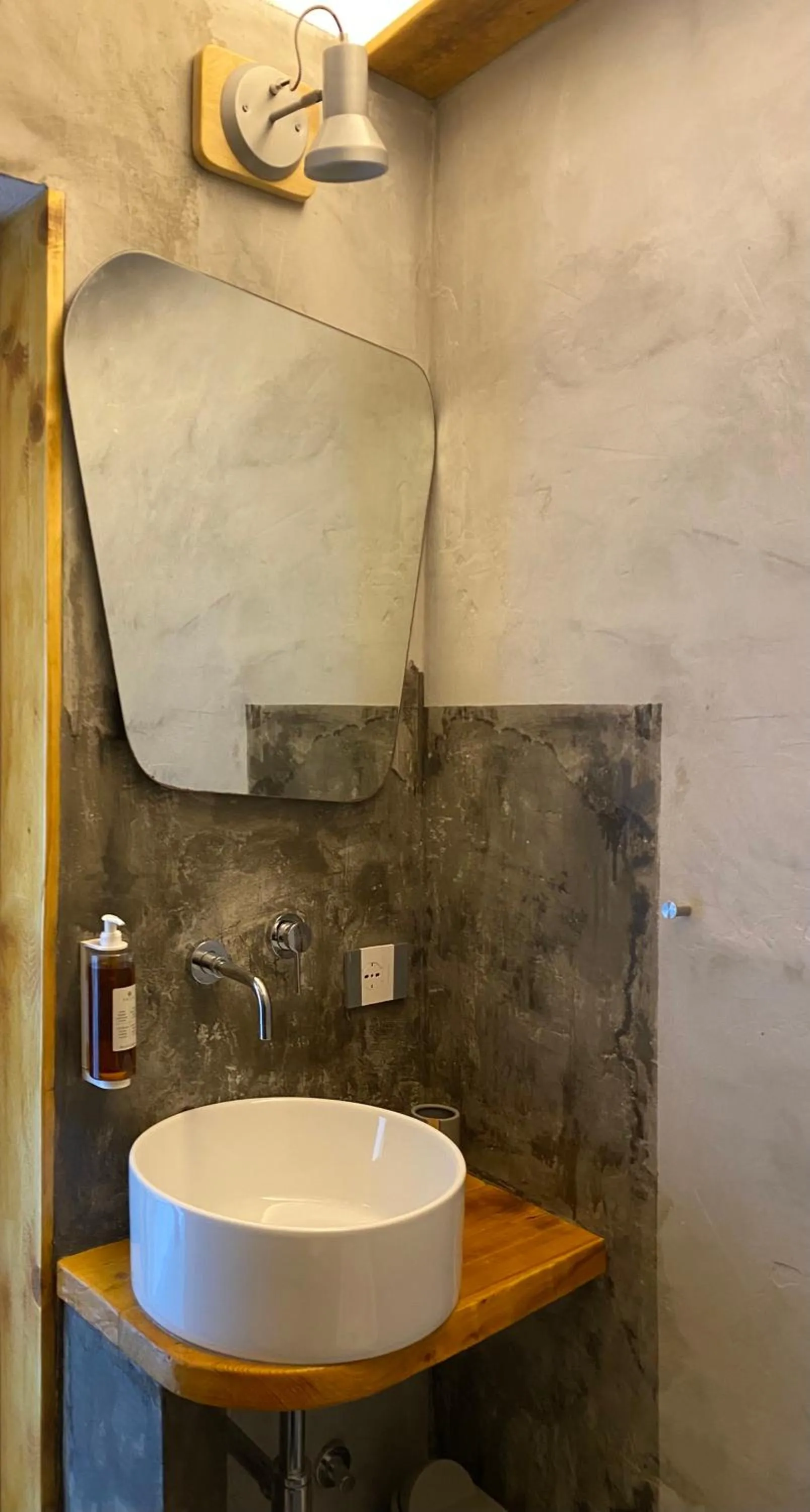 Bathroom in Black Market Hotel