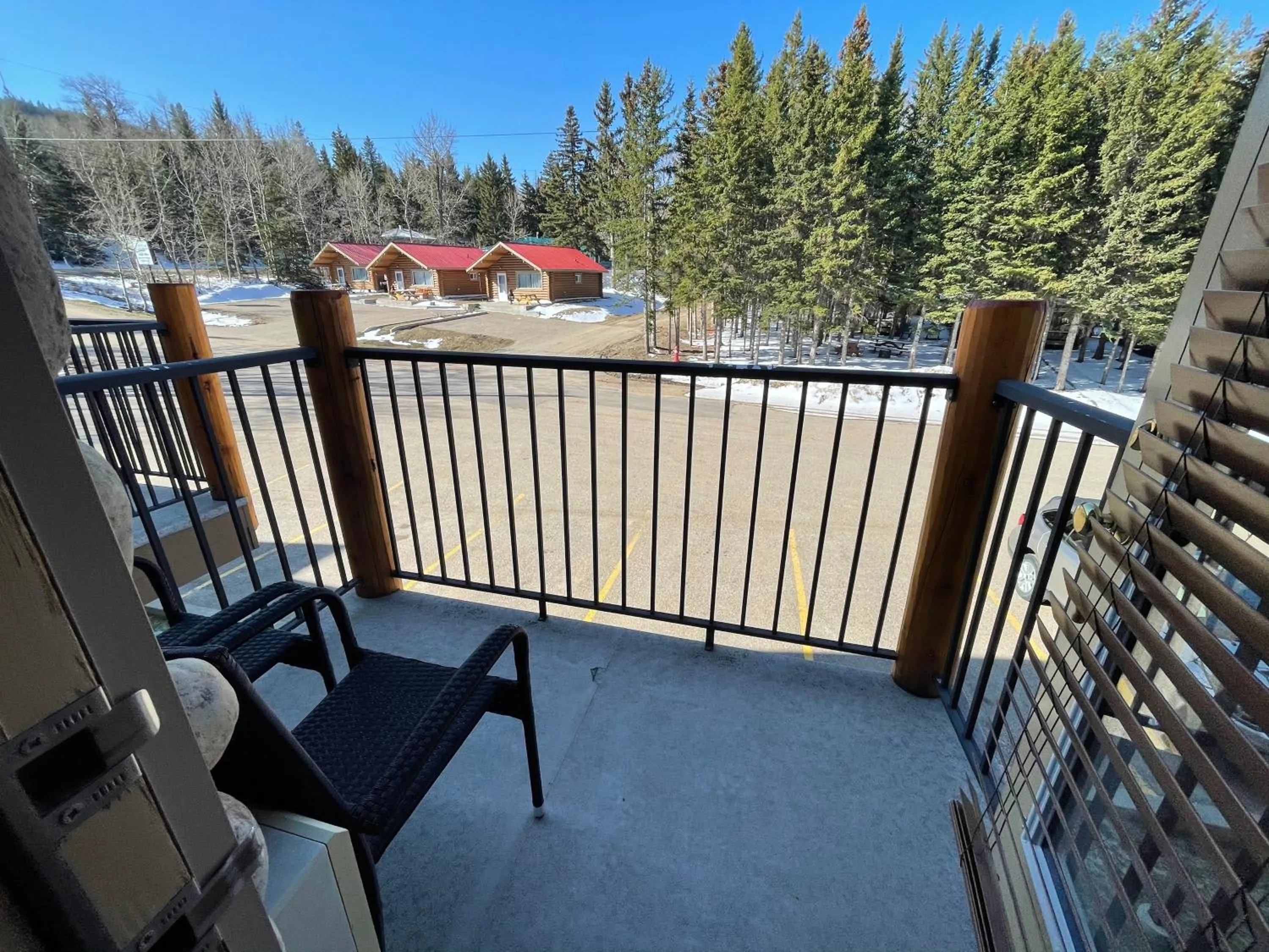 Balcony/Terrace in Elkwater Lake Lodge and Resort