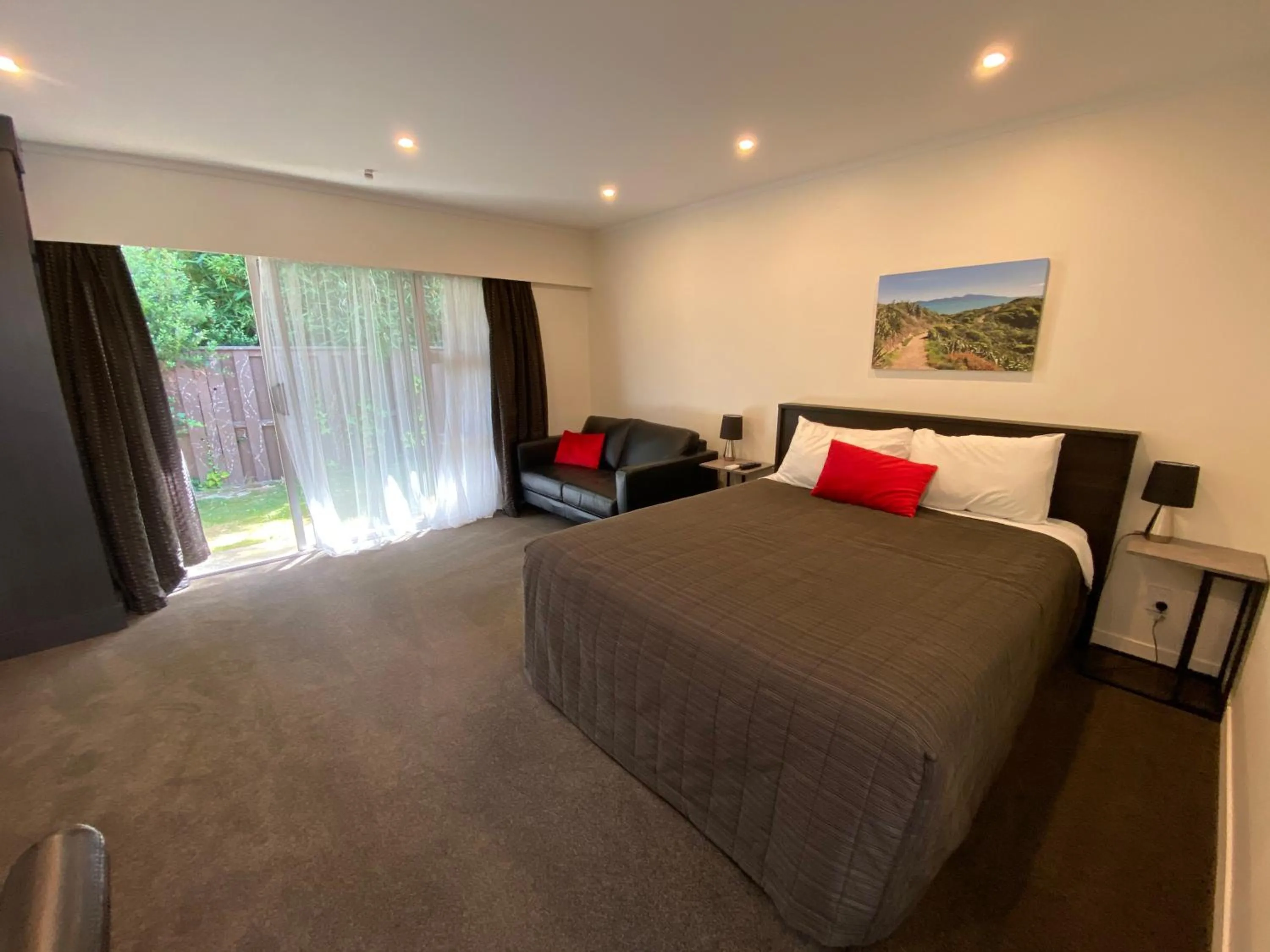 Bed in Paraparaumu Motel