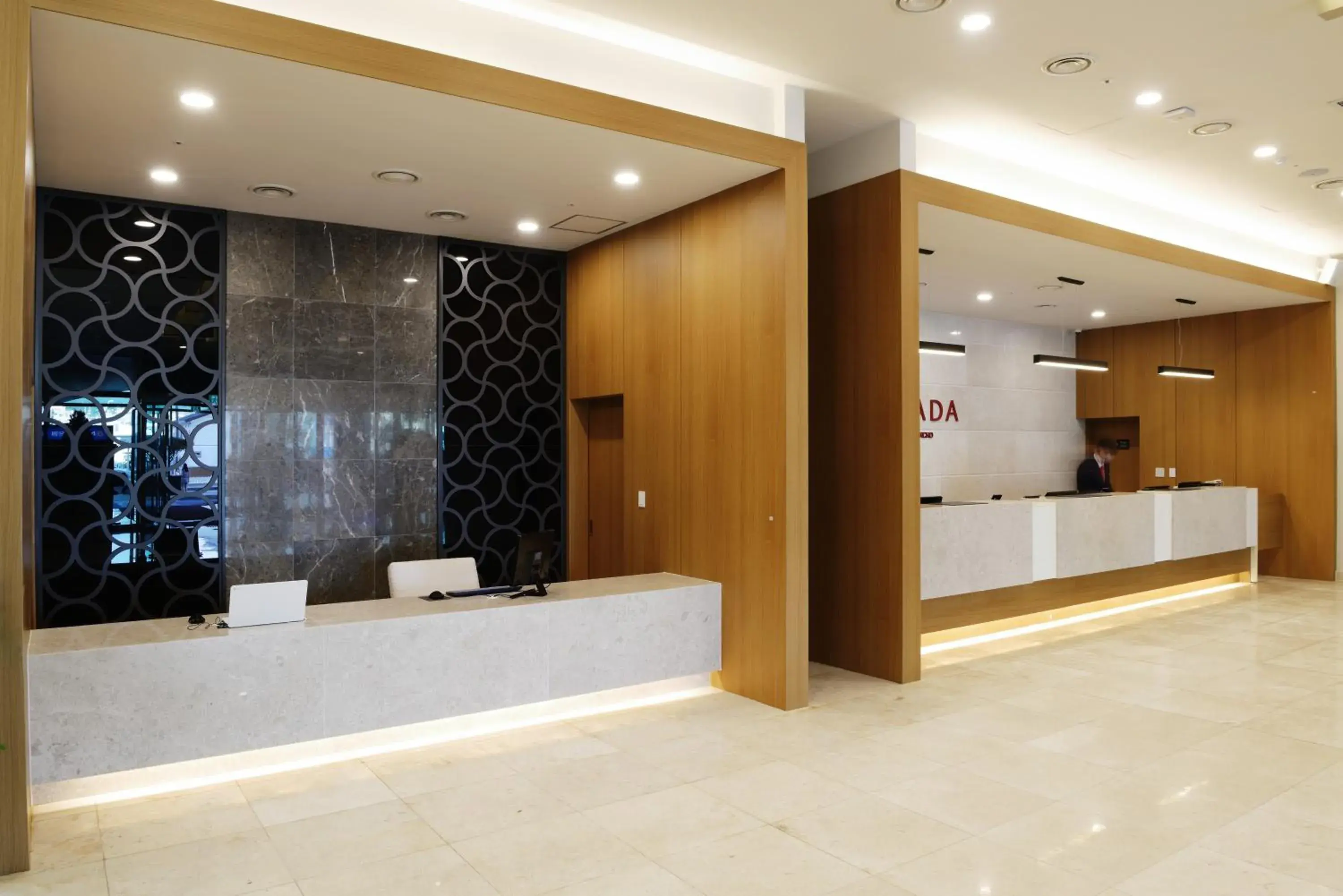 Lobby or reception in Ramada by Wyndham Gangwon Sokcho Lobby or reception in Ramada by Wyndham Gangwon Sokcho