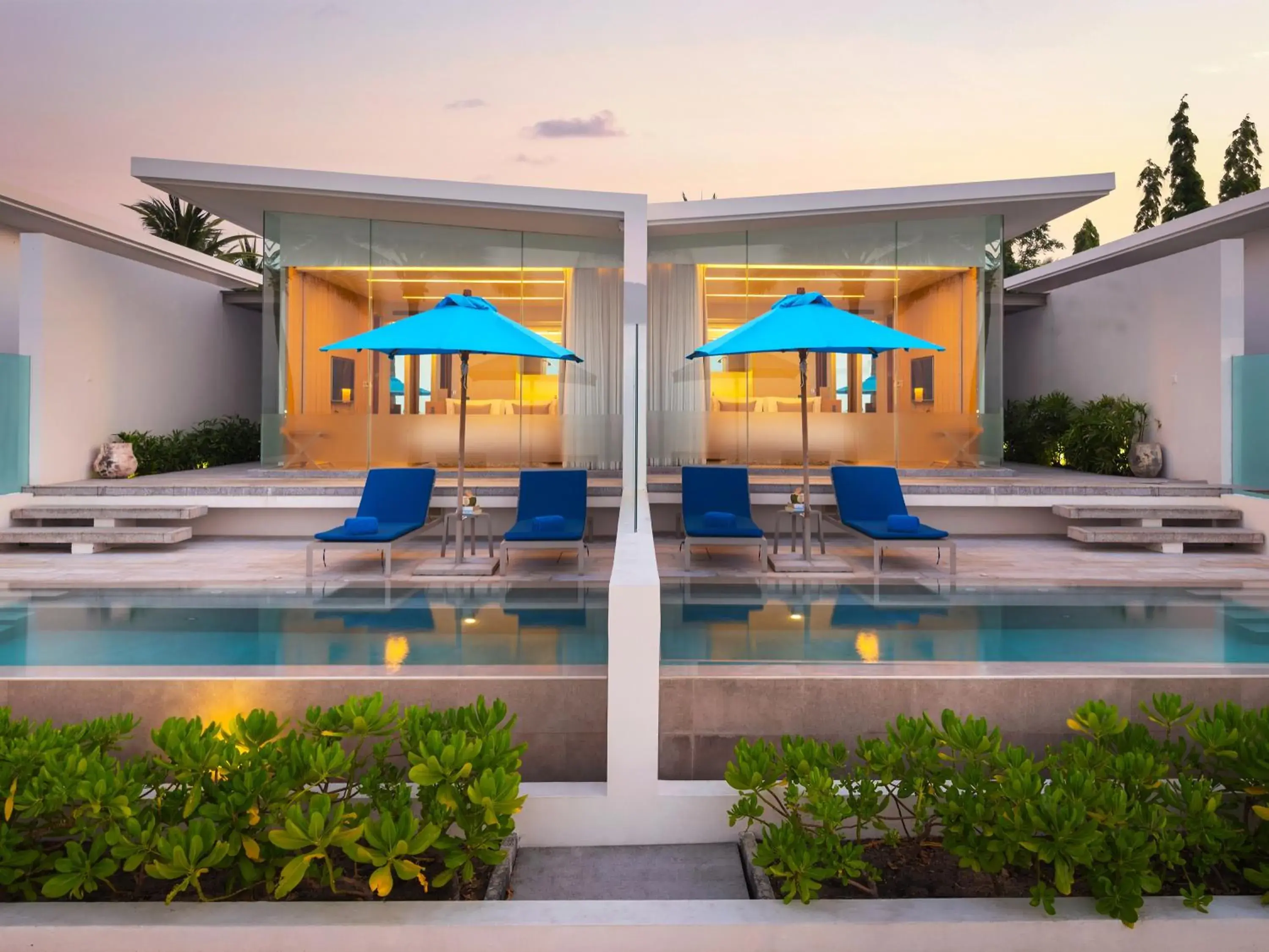 Pool view in Explorar Koh Samui - Adults Only Resort and Spa Pool view in Explorar Koh Samui - Adults Only Resort and Spa