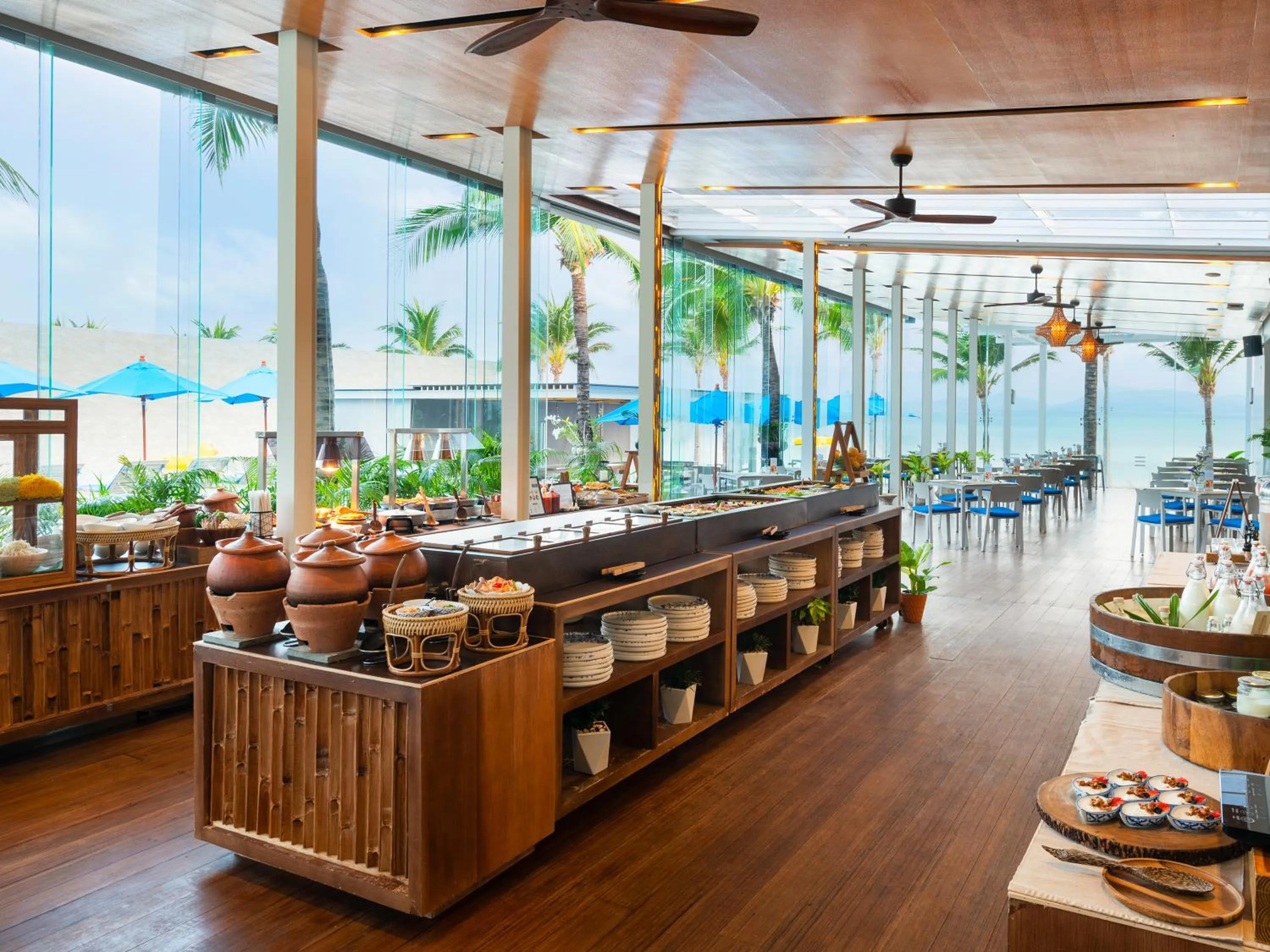 Buffet breakfast in Explorar Koh Samui - Adults Only Resort and Spa
