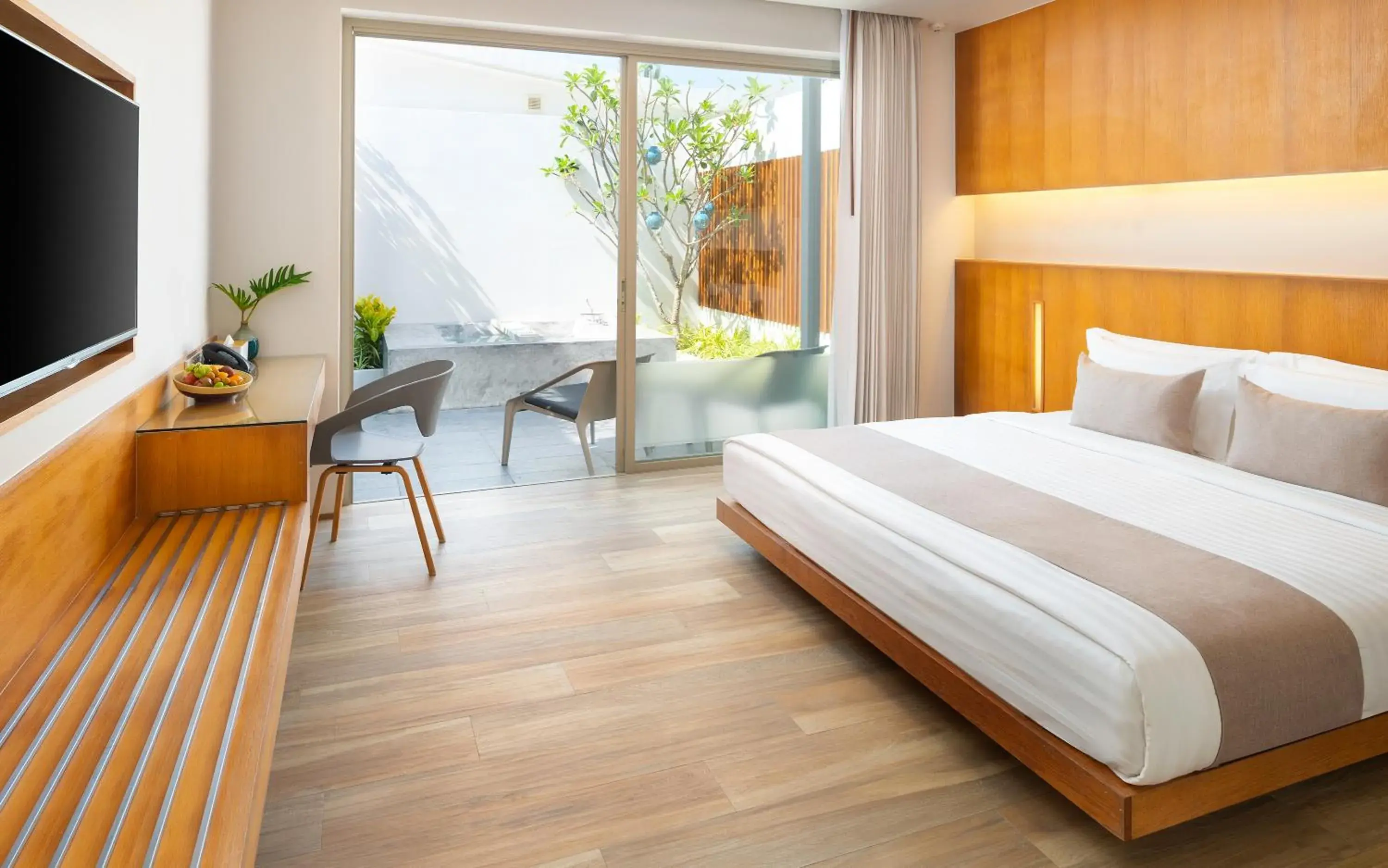 Bedroom, Bed in Explorar Koh Samui - Adults Only Resort and Spa Bedroom, Bed in Explorar Koh Samui - Adults Only Resort and Spa