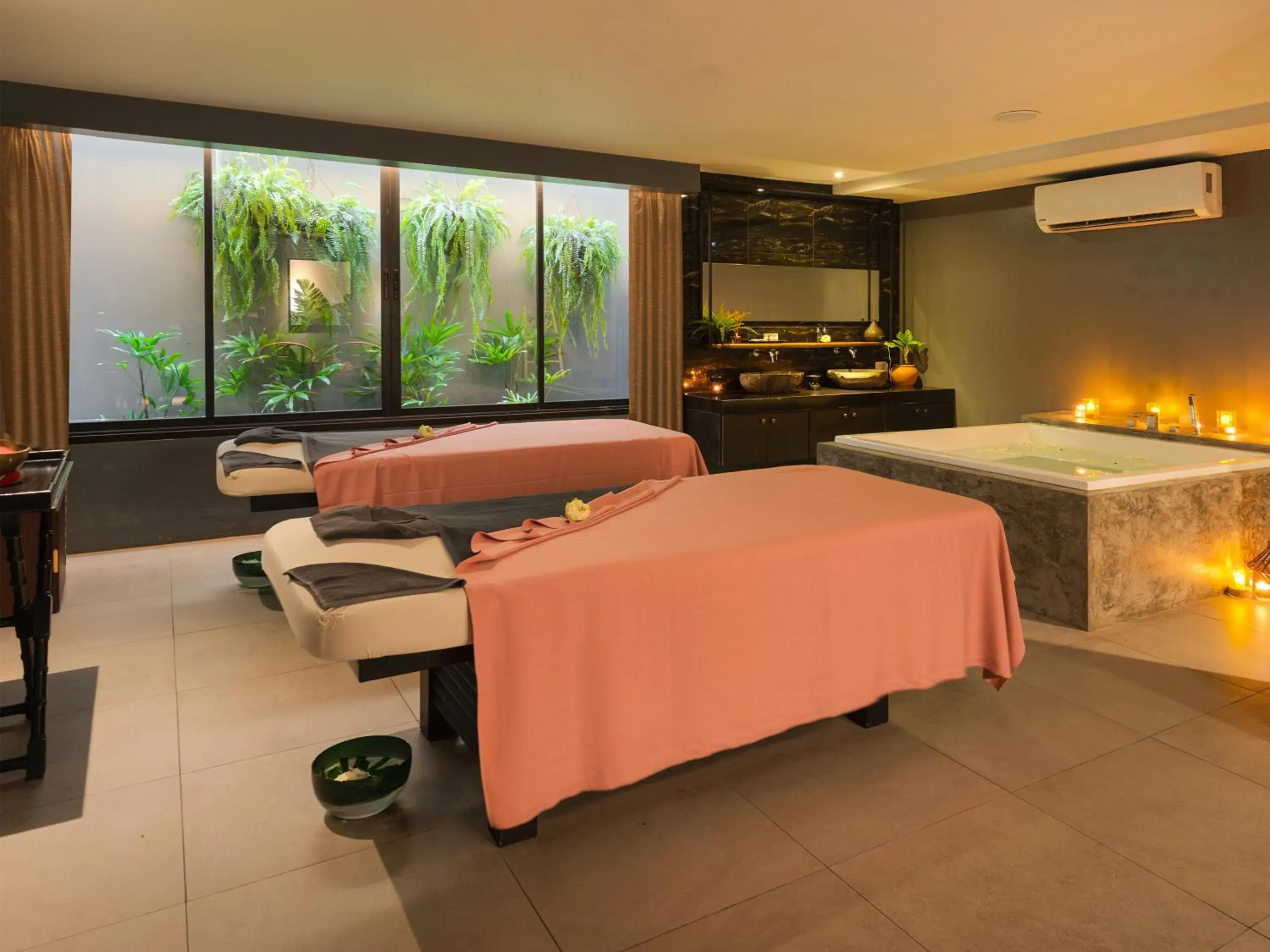 Spa and wellness centre/facilities, Bed in Explorar Koh Samui - Adults Only Resort and Spa Spa and wellness centre/facilities, Bed in Explorar Koh Samui - Adults Only Resort and Spa