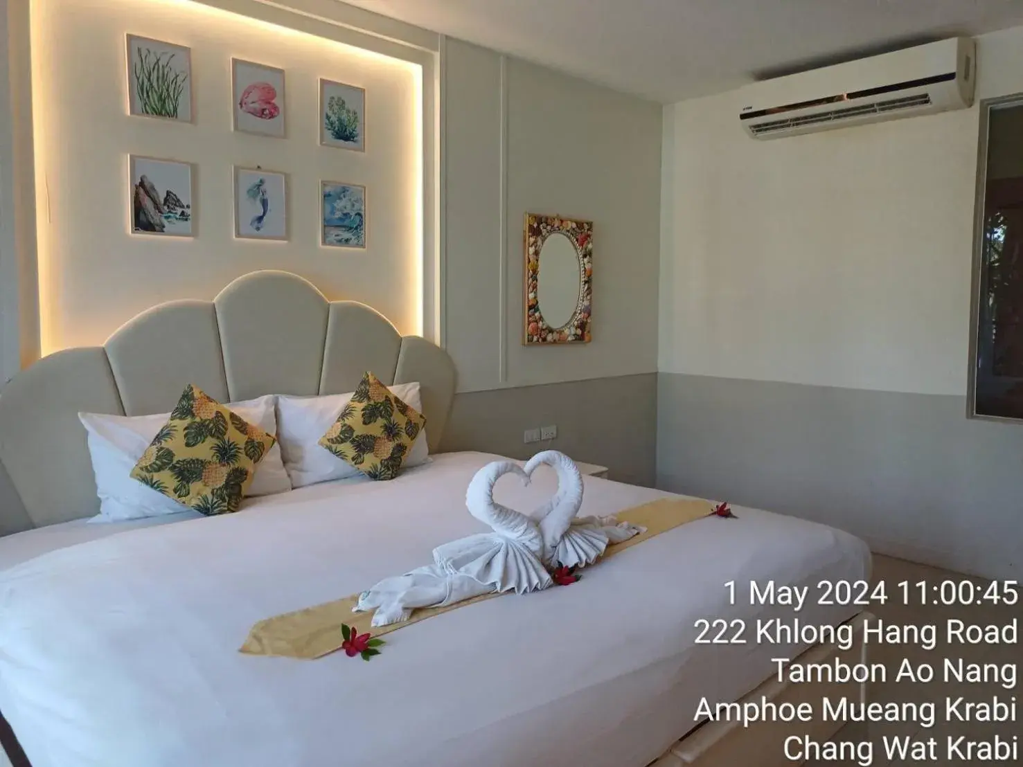 Bed in Hula Hula Resort, Ao Nang Bed in Hula Hula Resort, Ao Nang