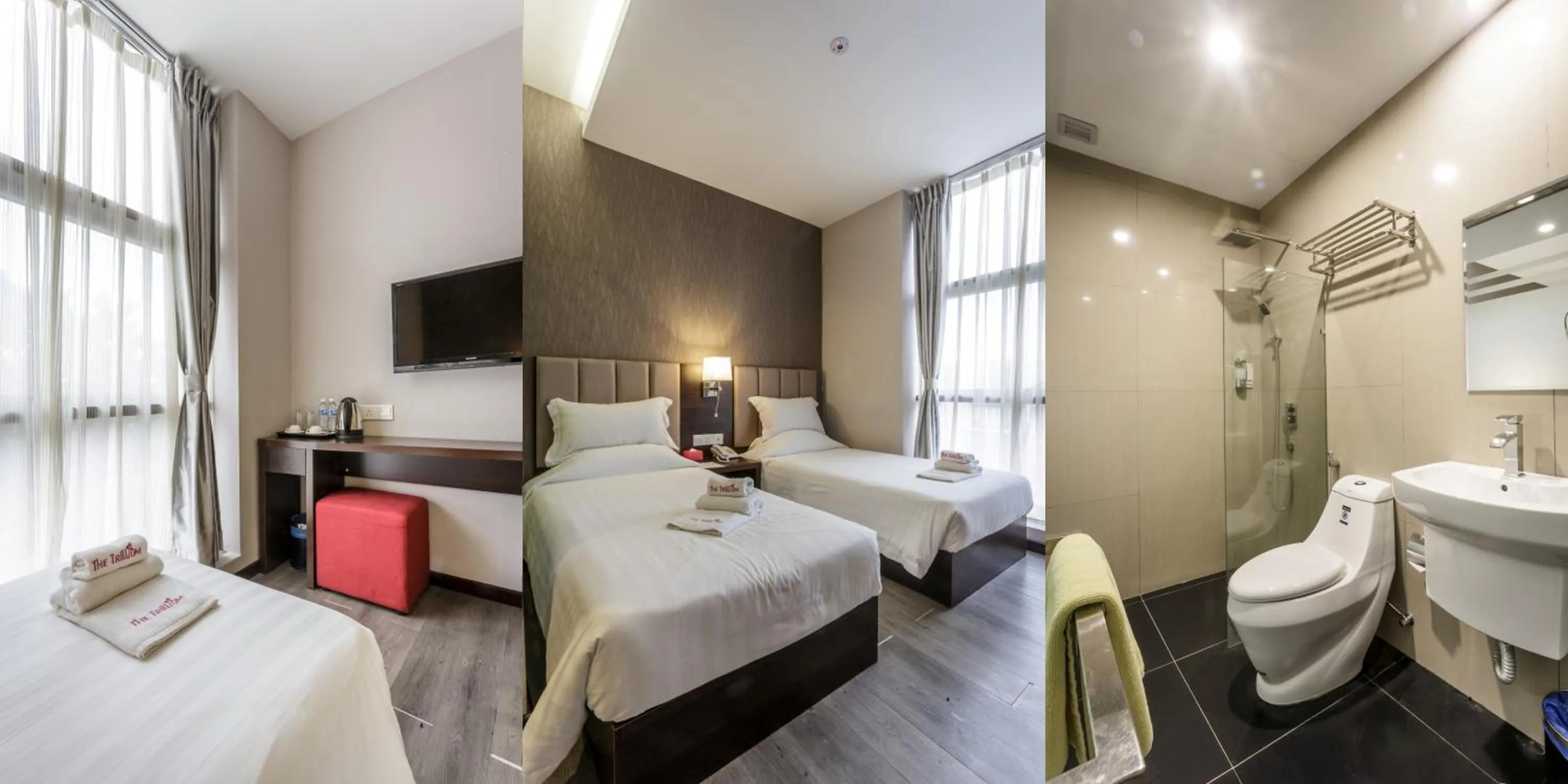 Bed in Hotel Trillium