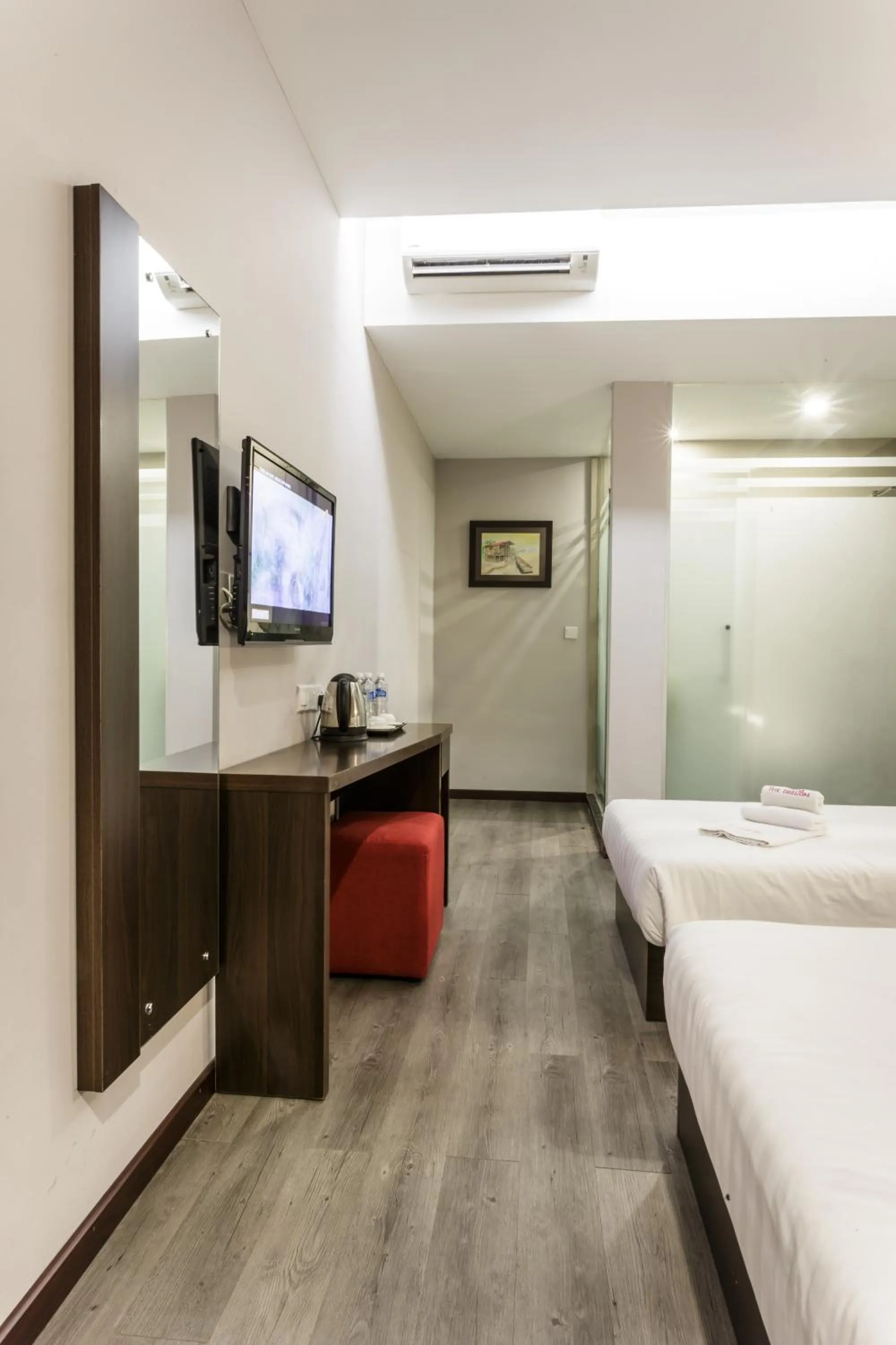 Bed in Hotel Trillium