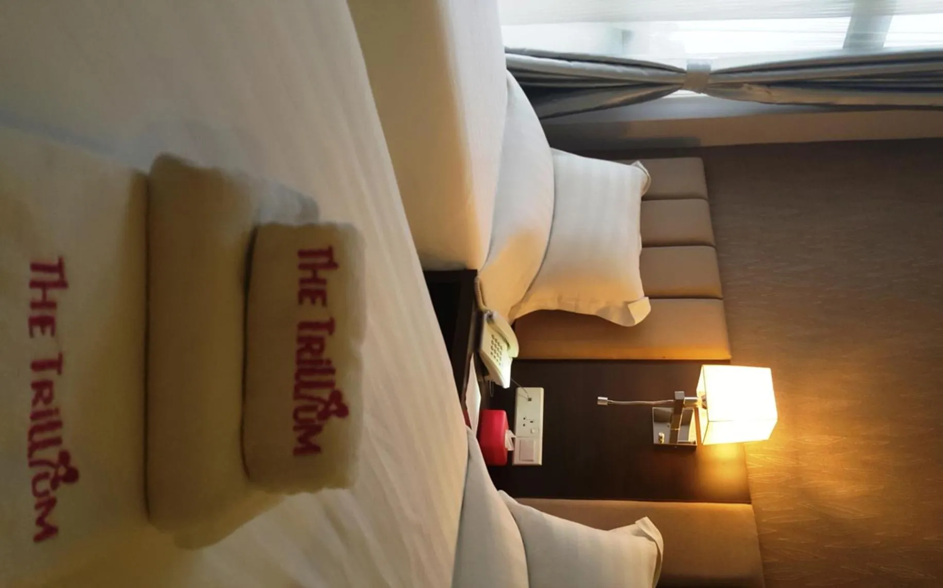 Bed in Hotel Trillium