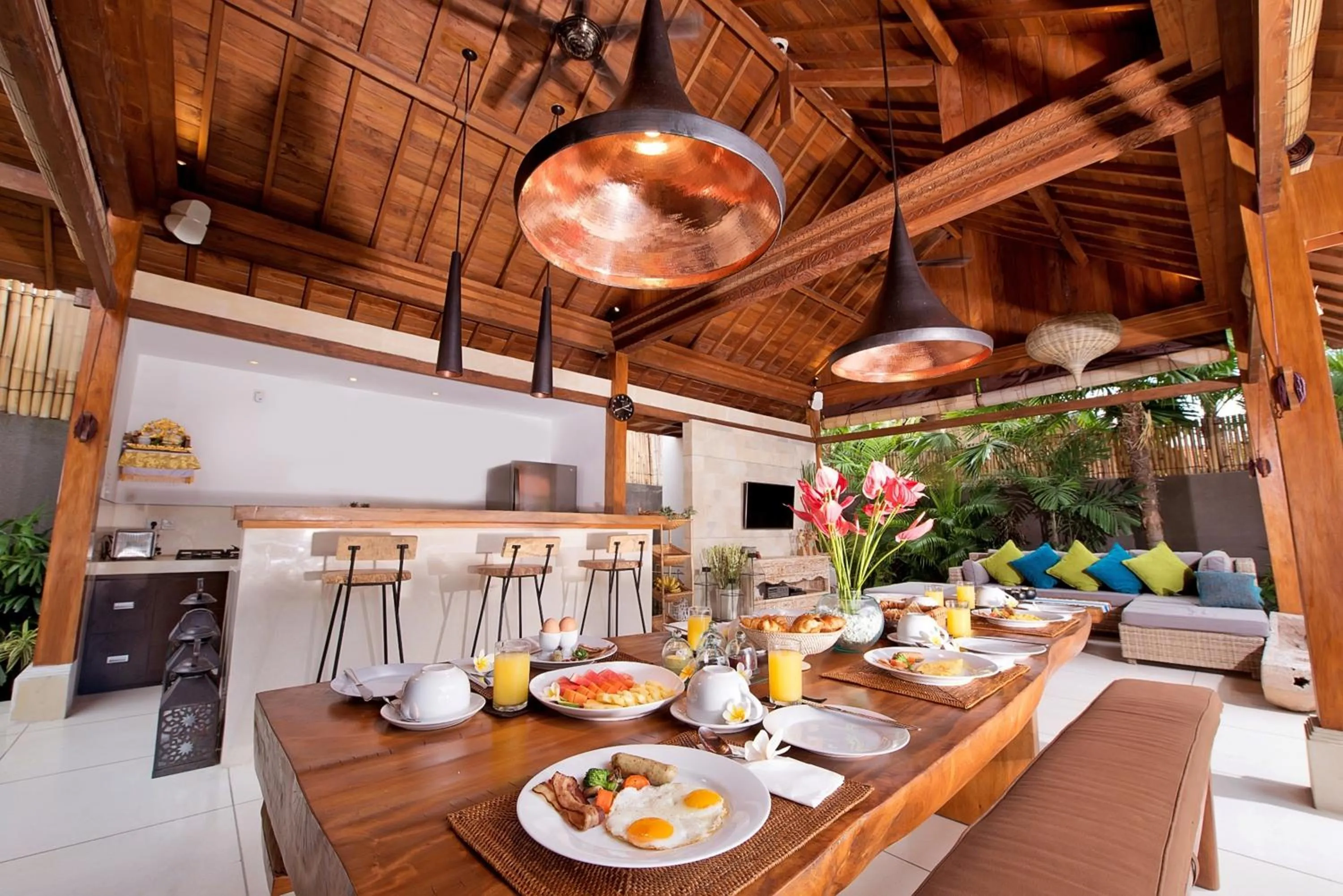 Food close-up in The Tamantis Villa