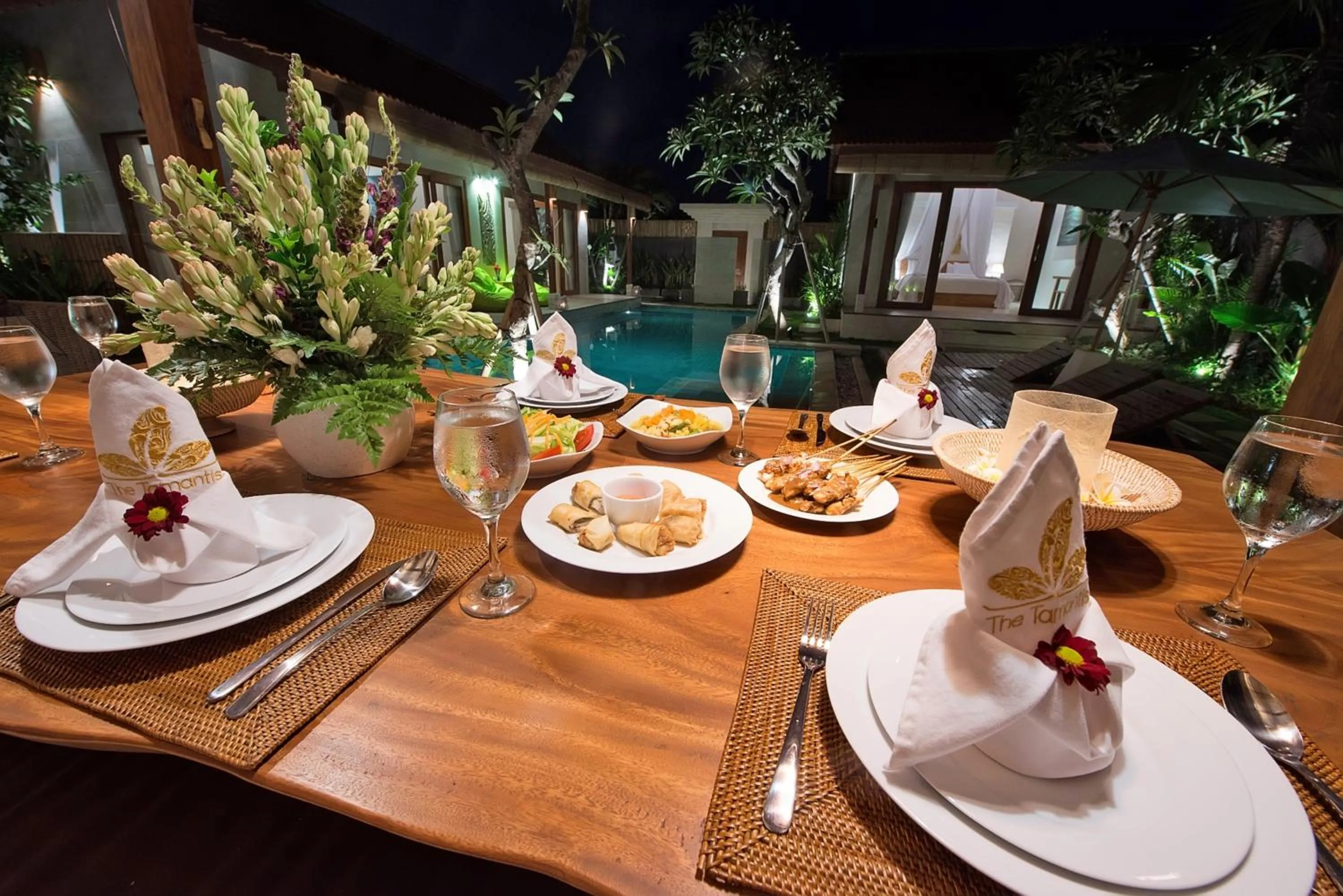 Food close-up in The Tamantis Villa