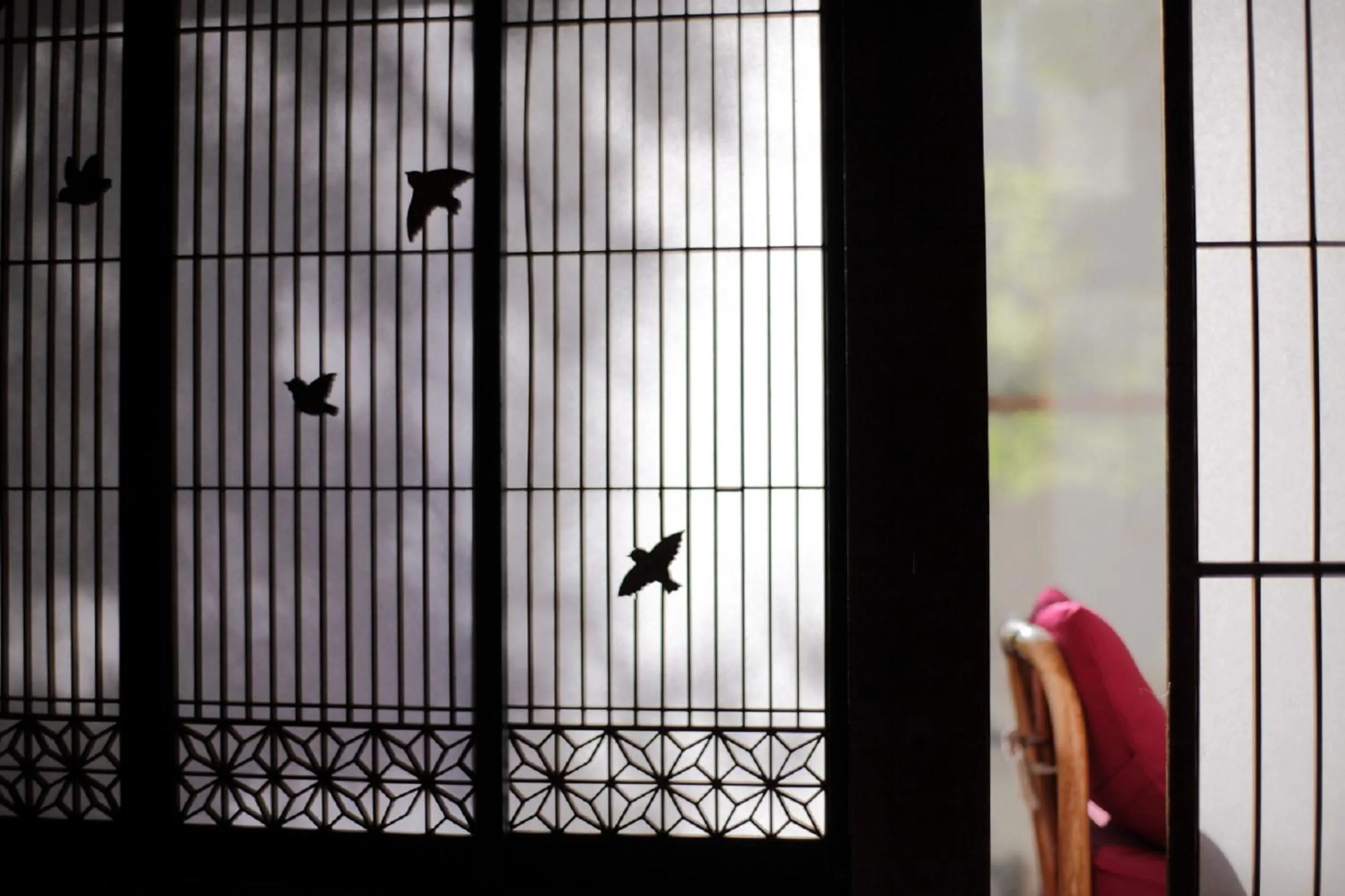 Decorative detail in Sekizenkan Kashotei Sanso