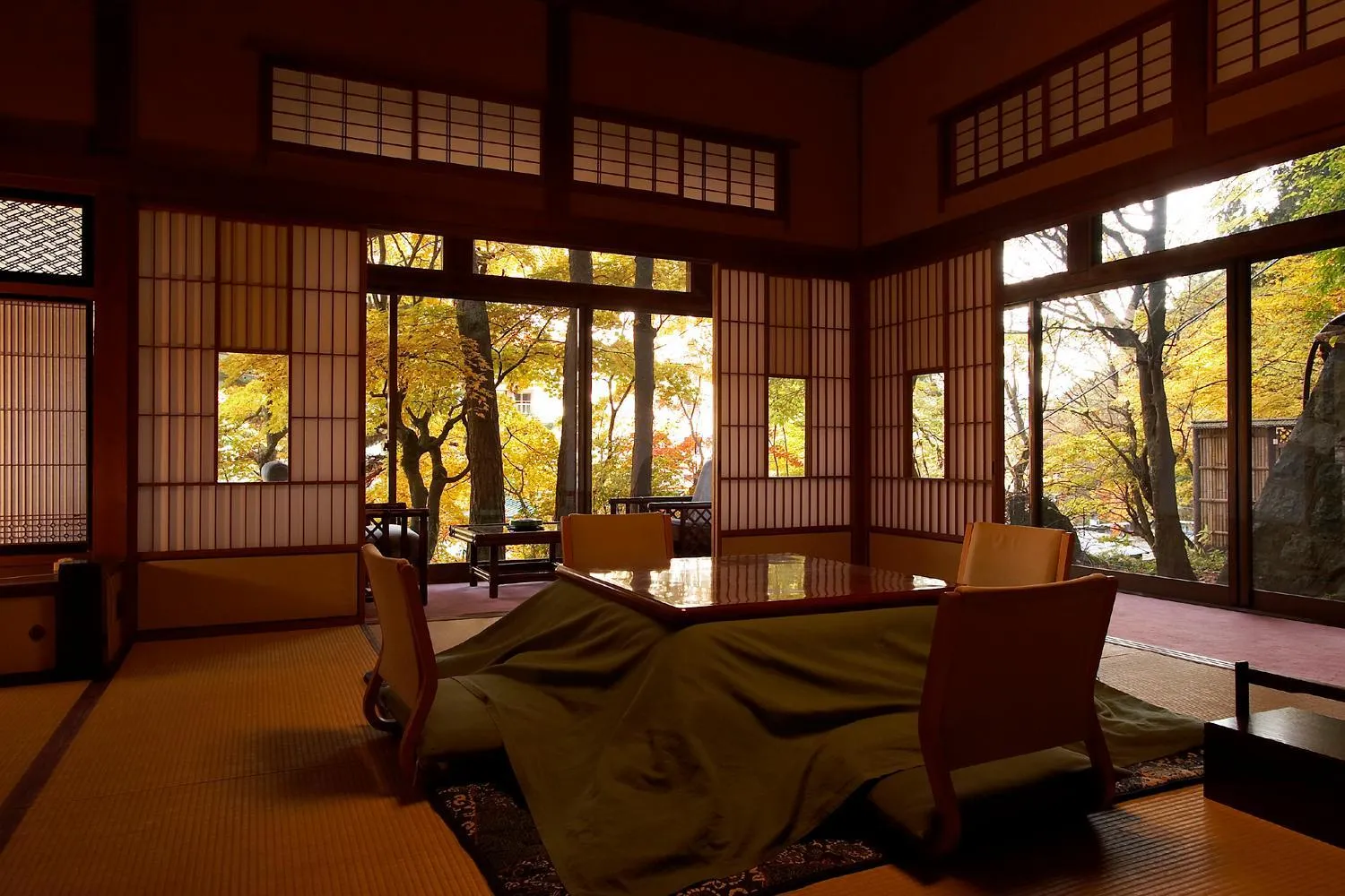 Photo of the whole room in Sekizenkan Kashotei Sanso