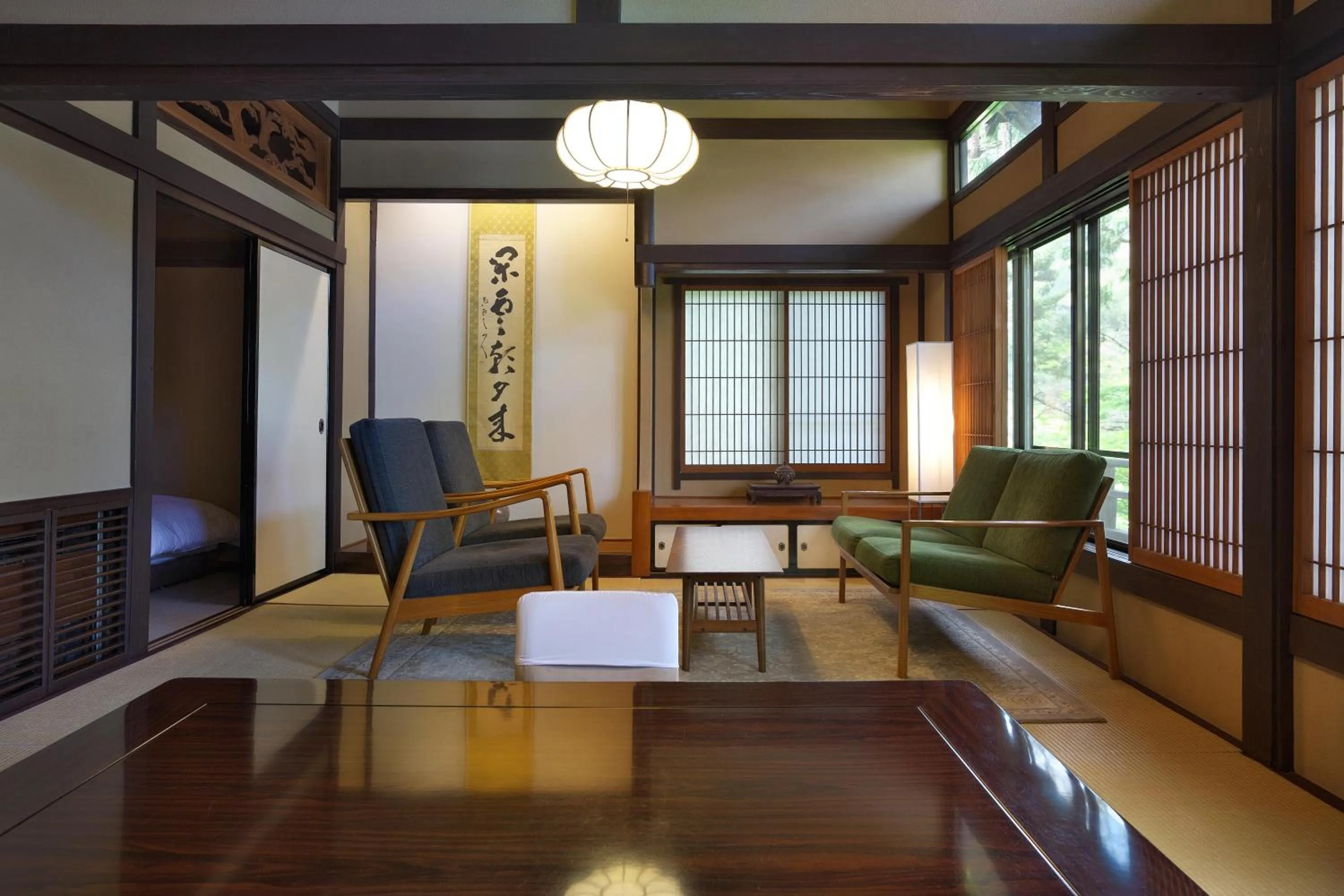 Photo of the whole room in Sekizenkan Kashotei Sanso