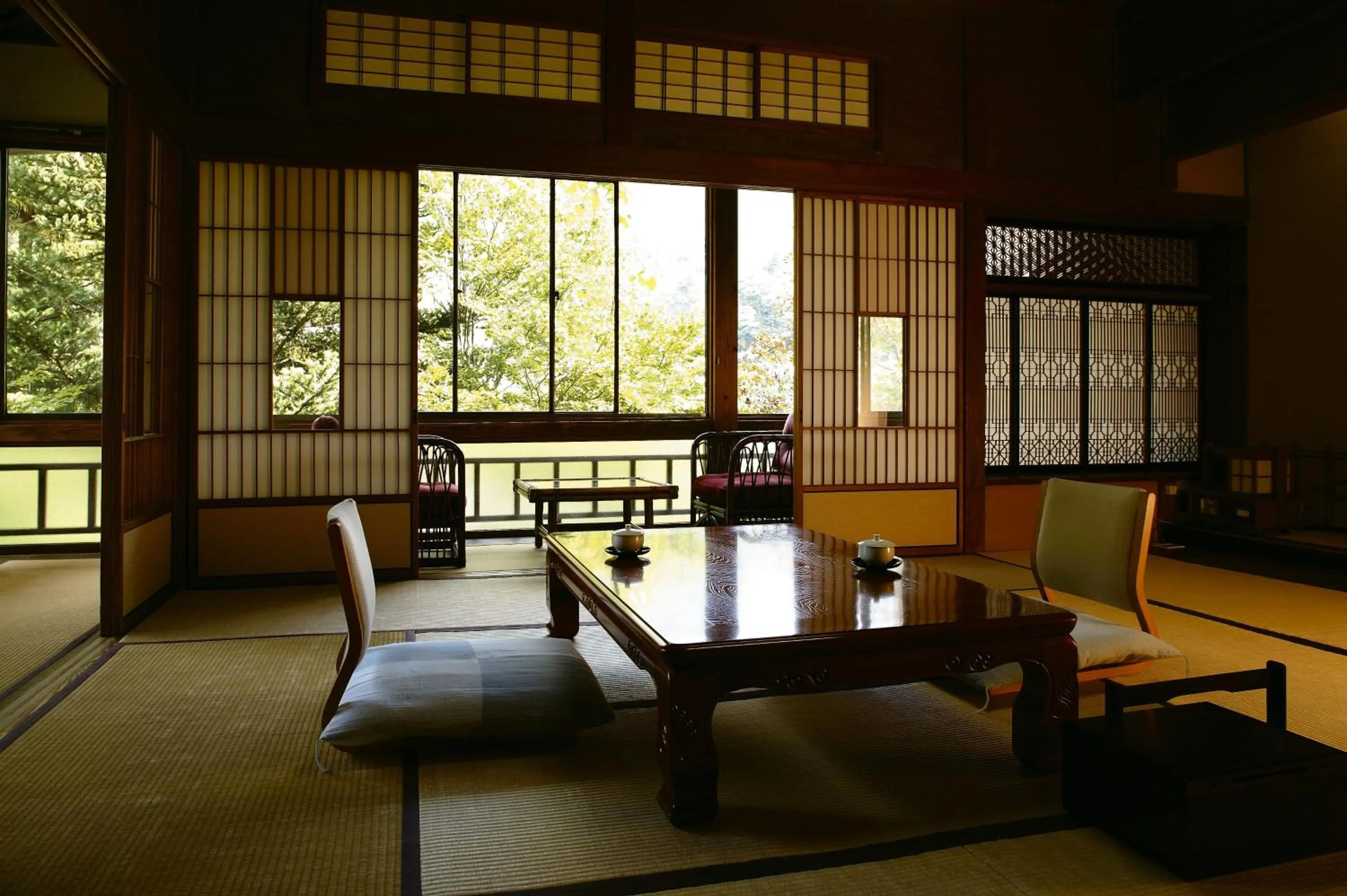Photo of the whole room in Sekizenkan Kashotei Sanso