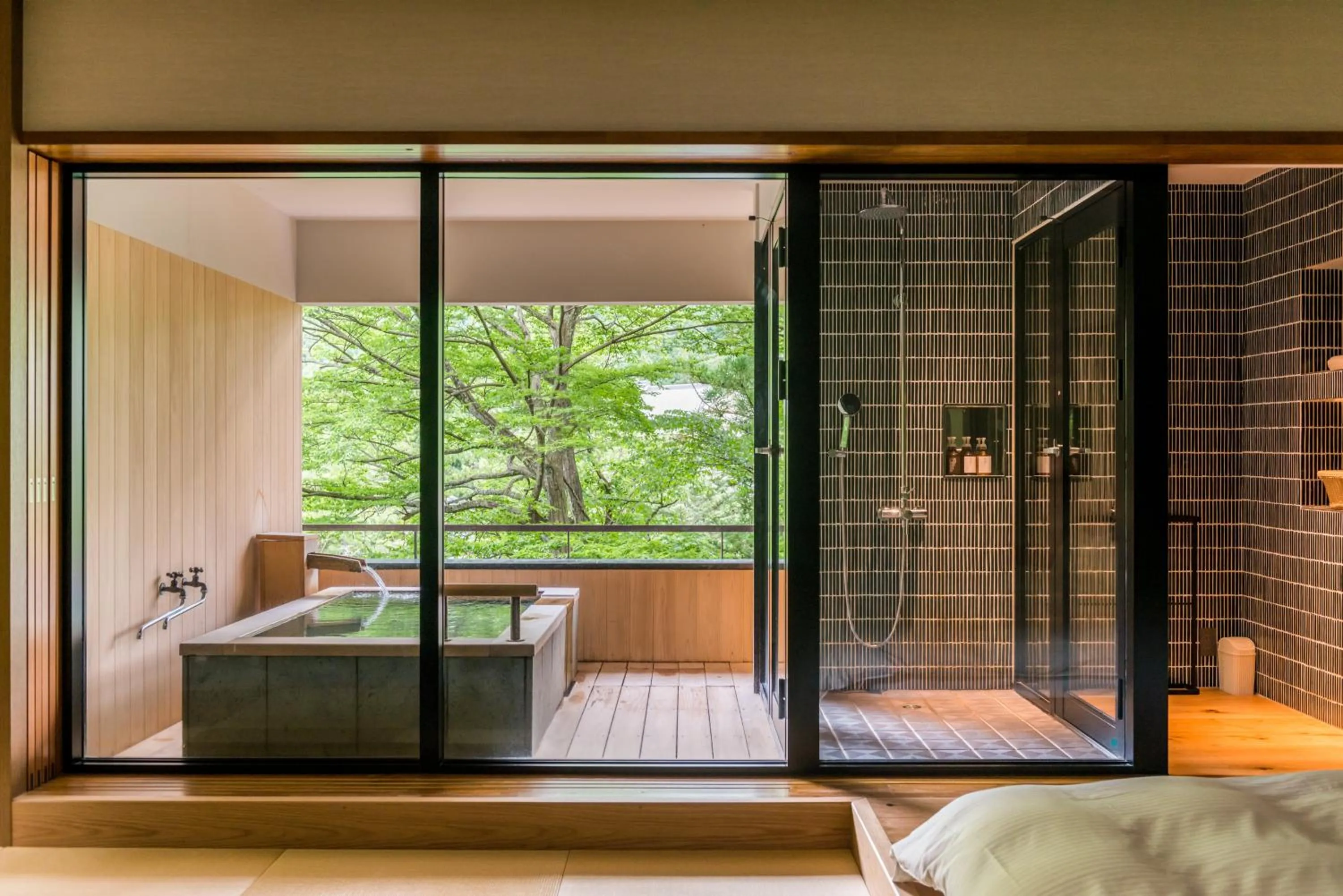 Photo of the whole room, Bed in Sekizenkan Kashotei Sanso