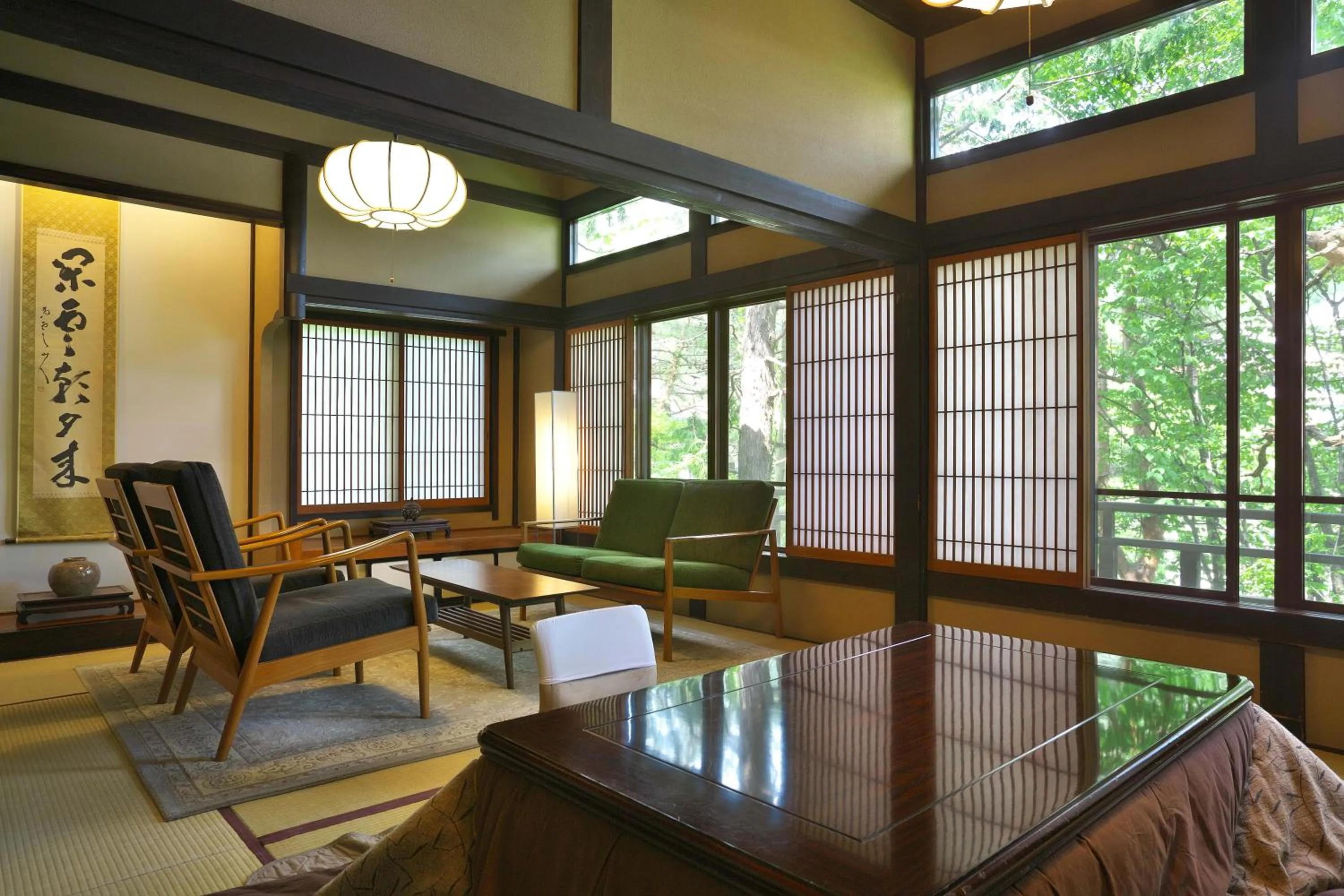 Photo of the whole room in Sekizenkan Kashotei Sanso