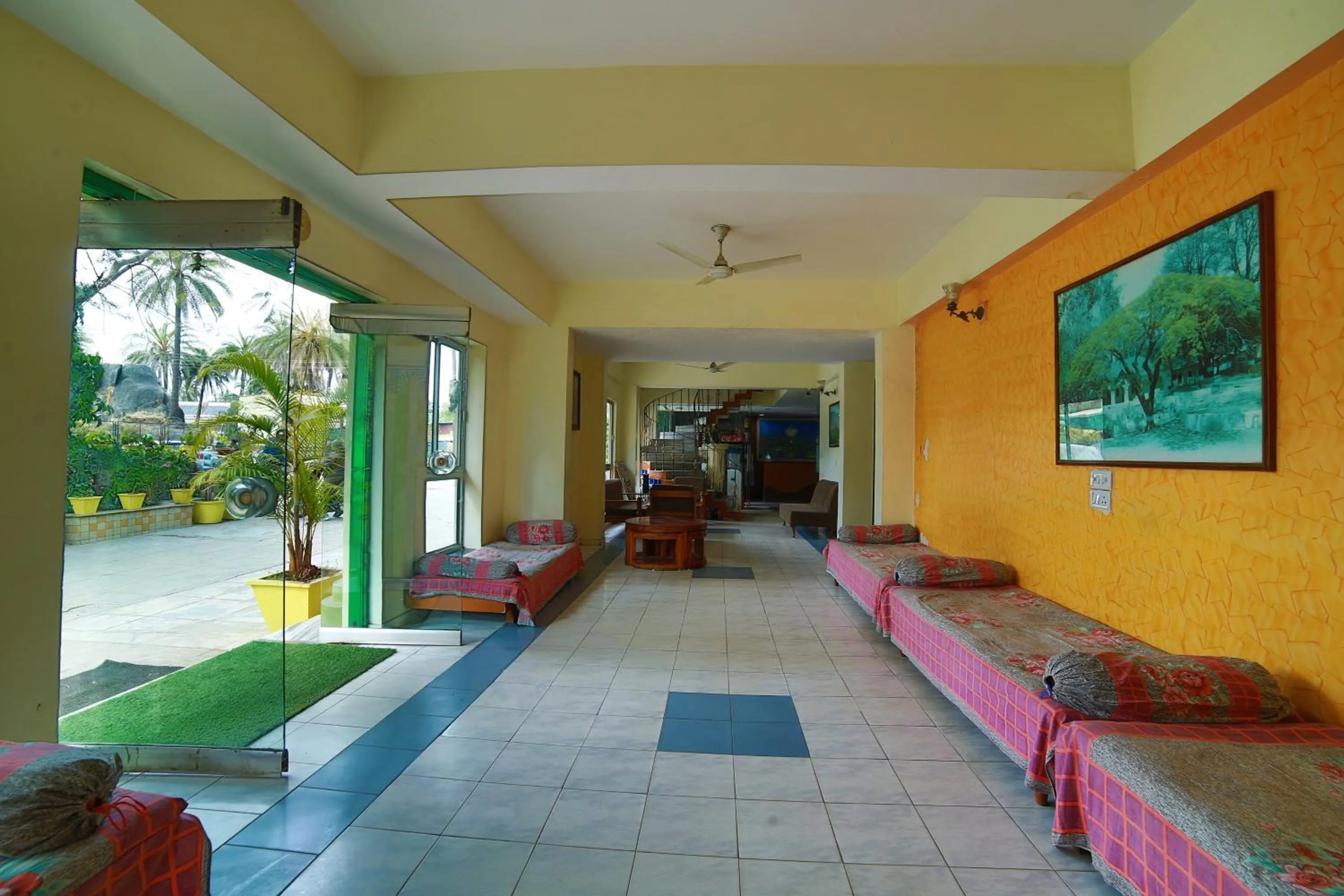 Living room in Hotel Vishram