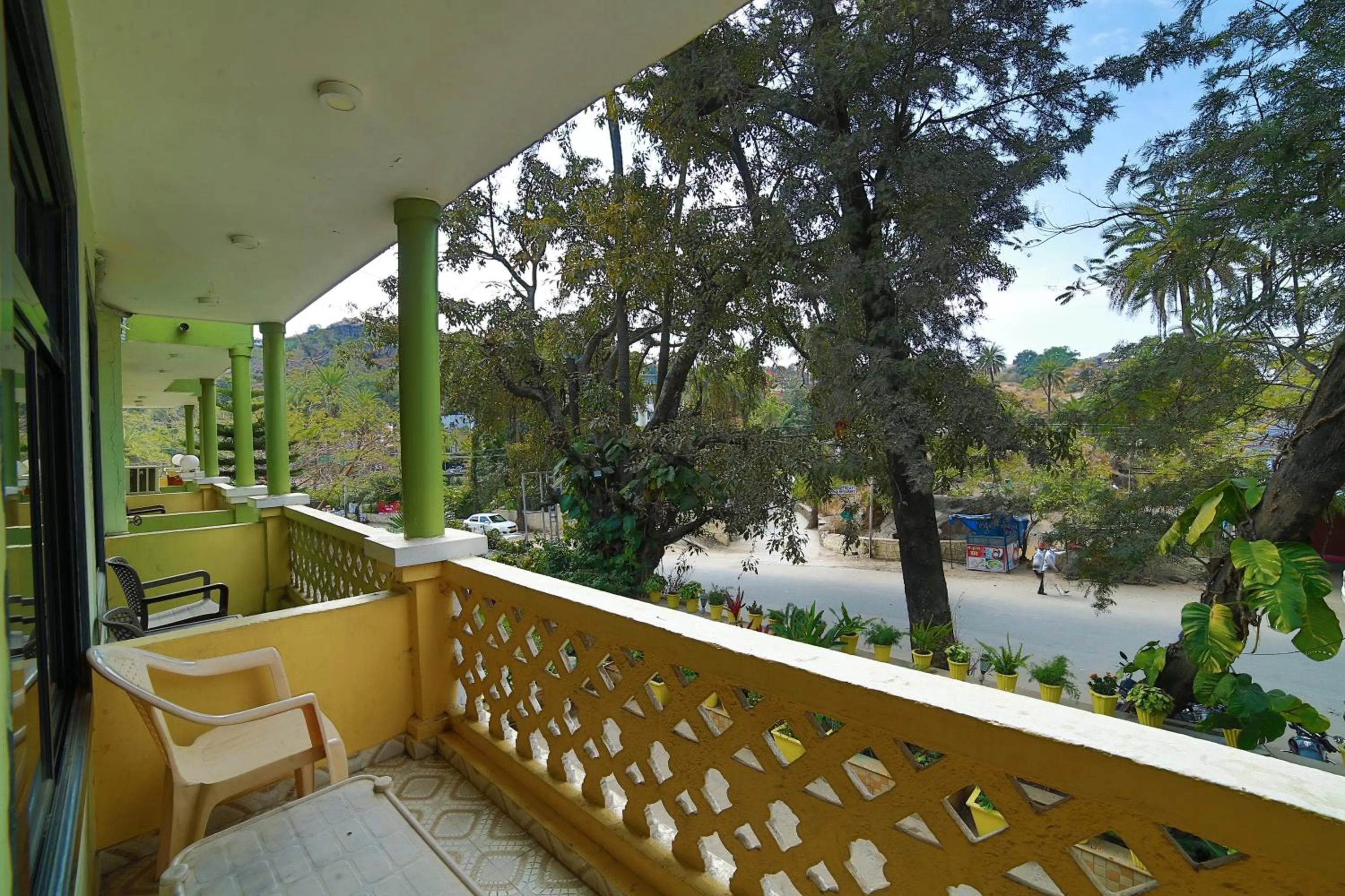 Balcony/Terrace in Hotel Vishram