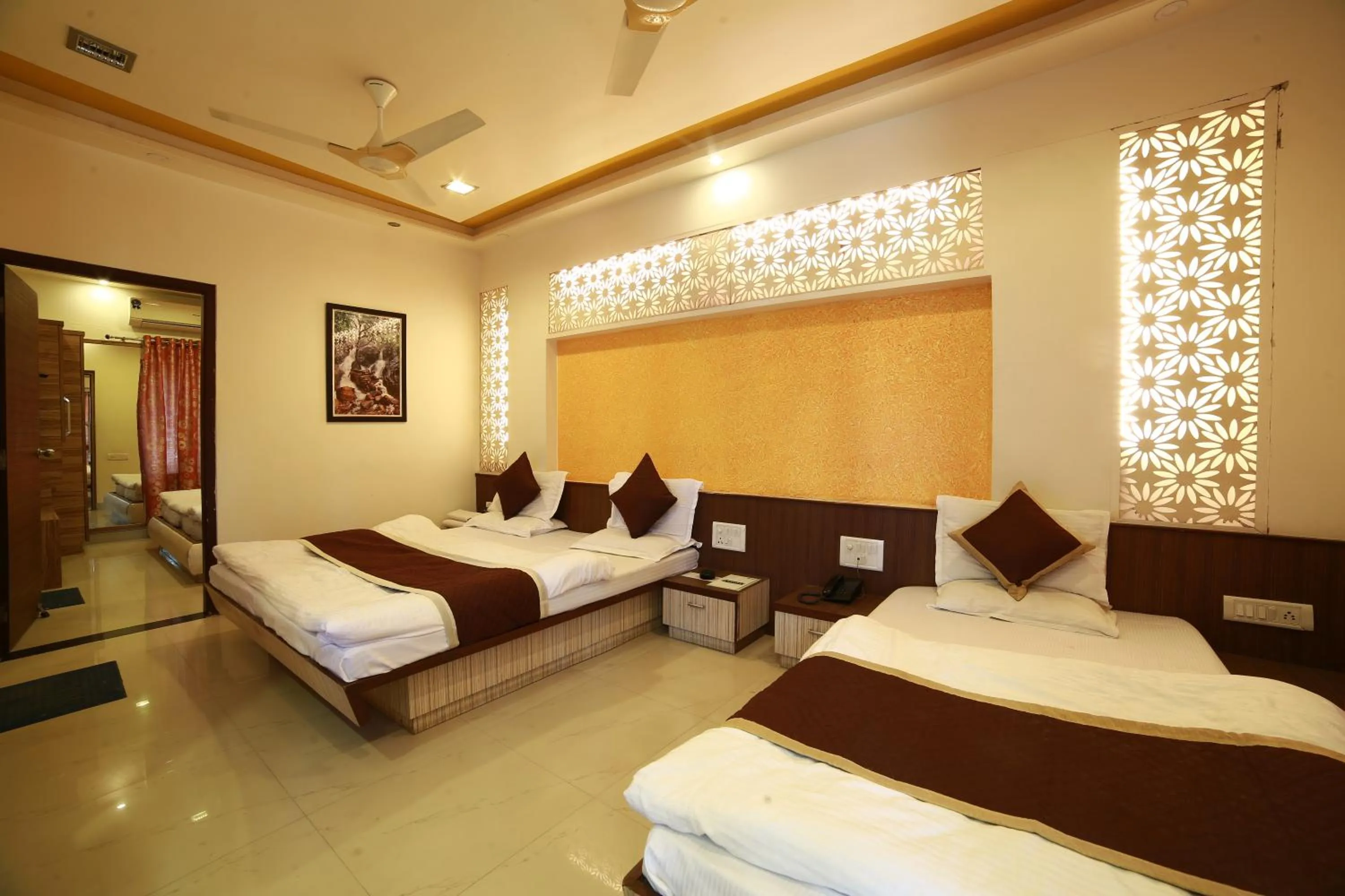 Photo of the whole room, Bed in Hotel Vishram
