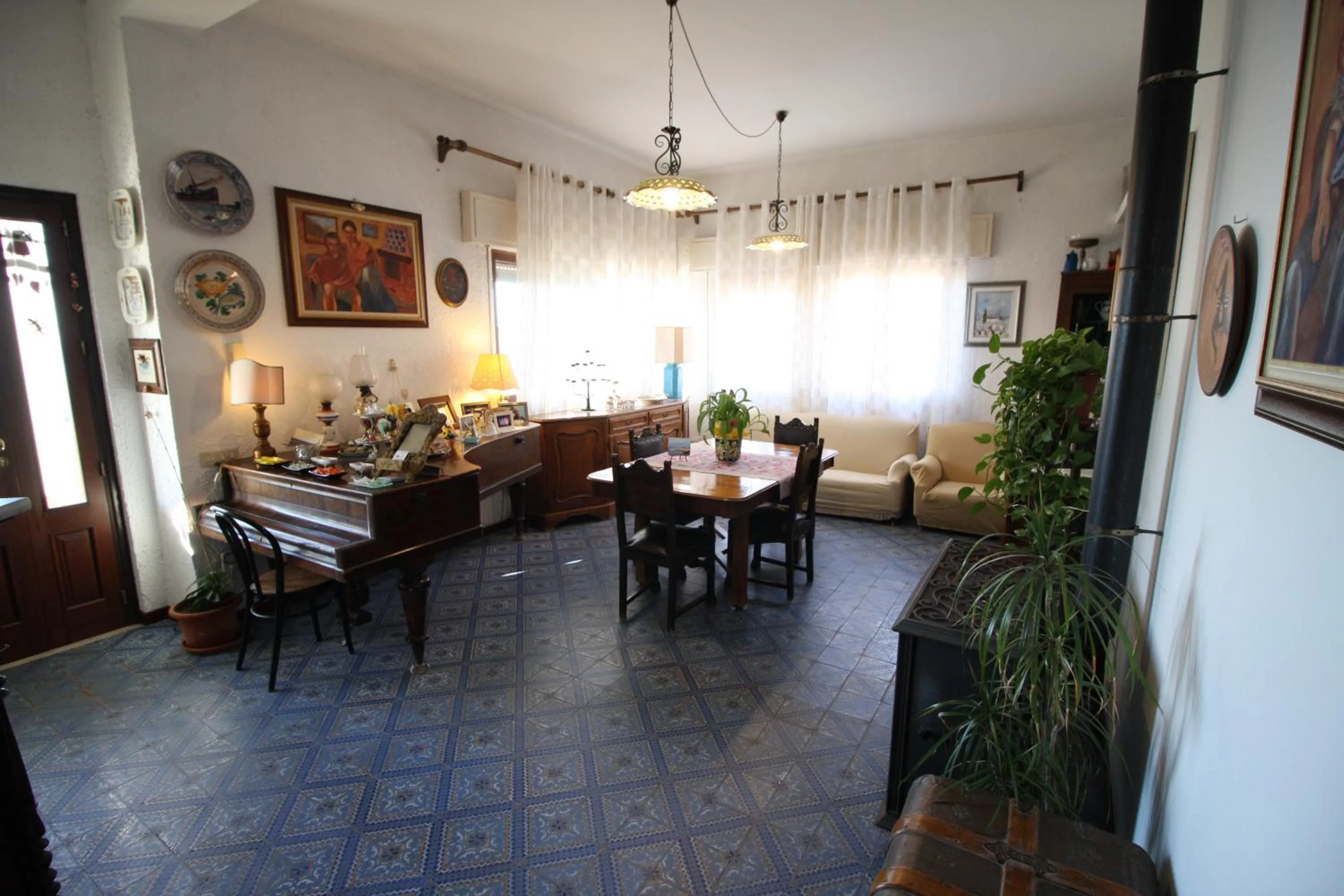 Lounge or bar in B&B Villa Rosa