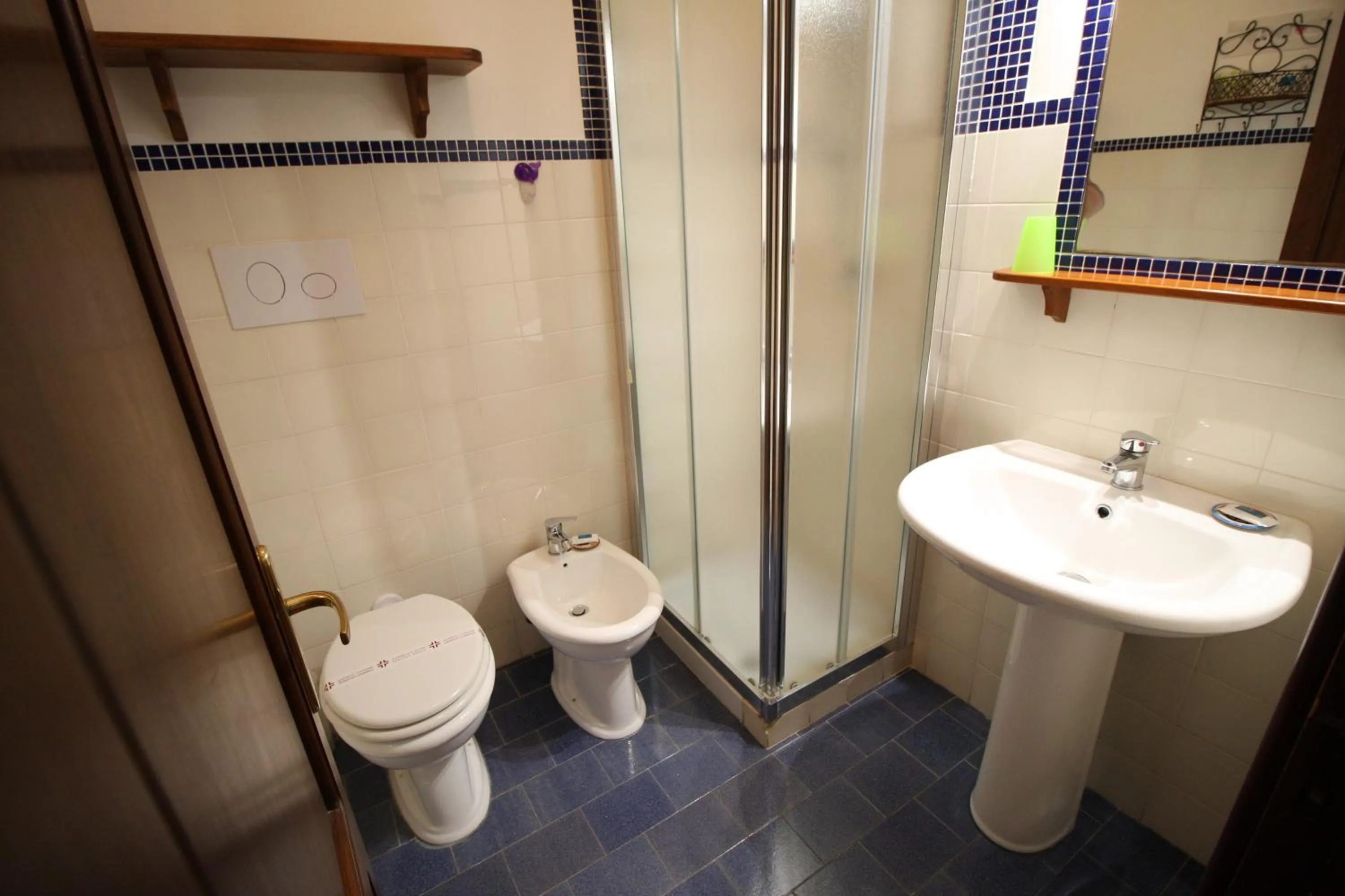 Shower in B&B Villa Rosa