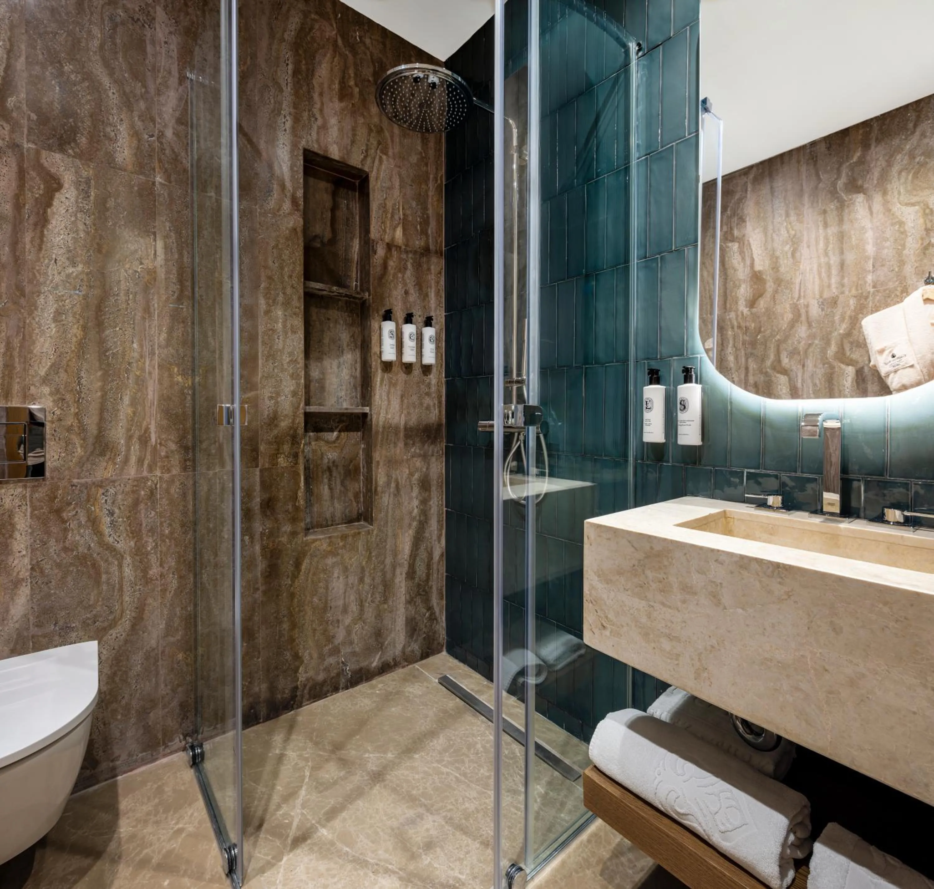 Shower in Kempinski Hotel The Dome Belek