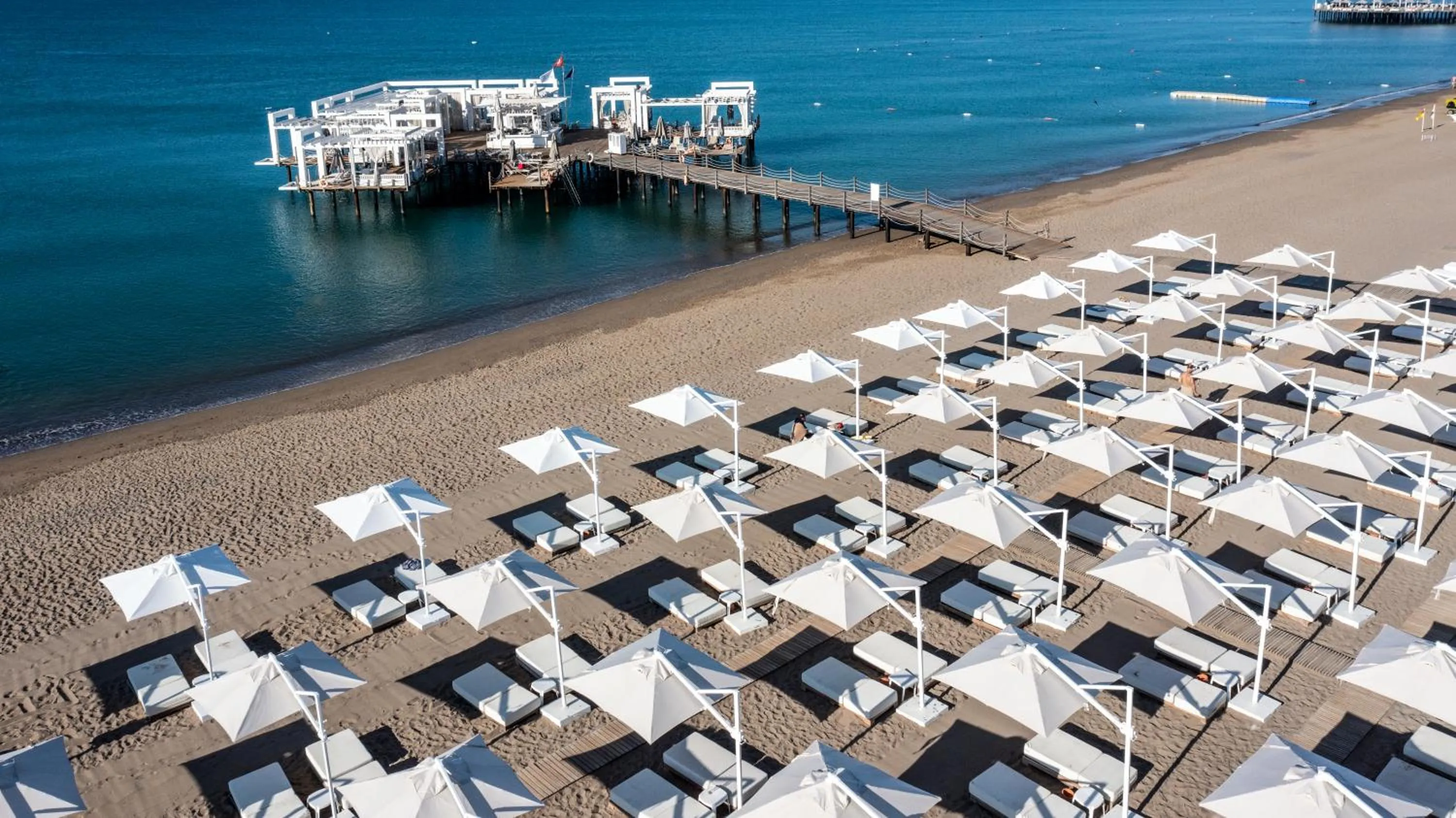 Beach in Kempinski Hotel The Dome Belek