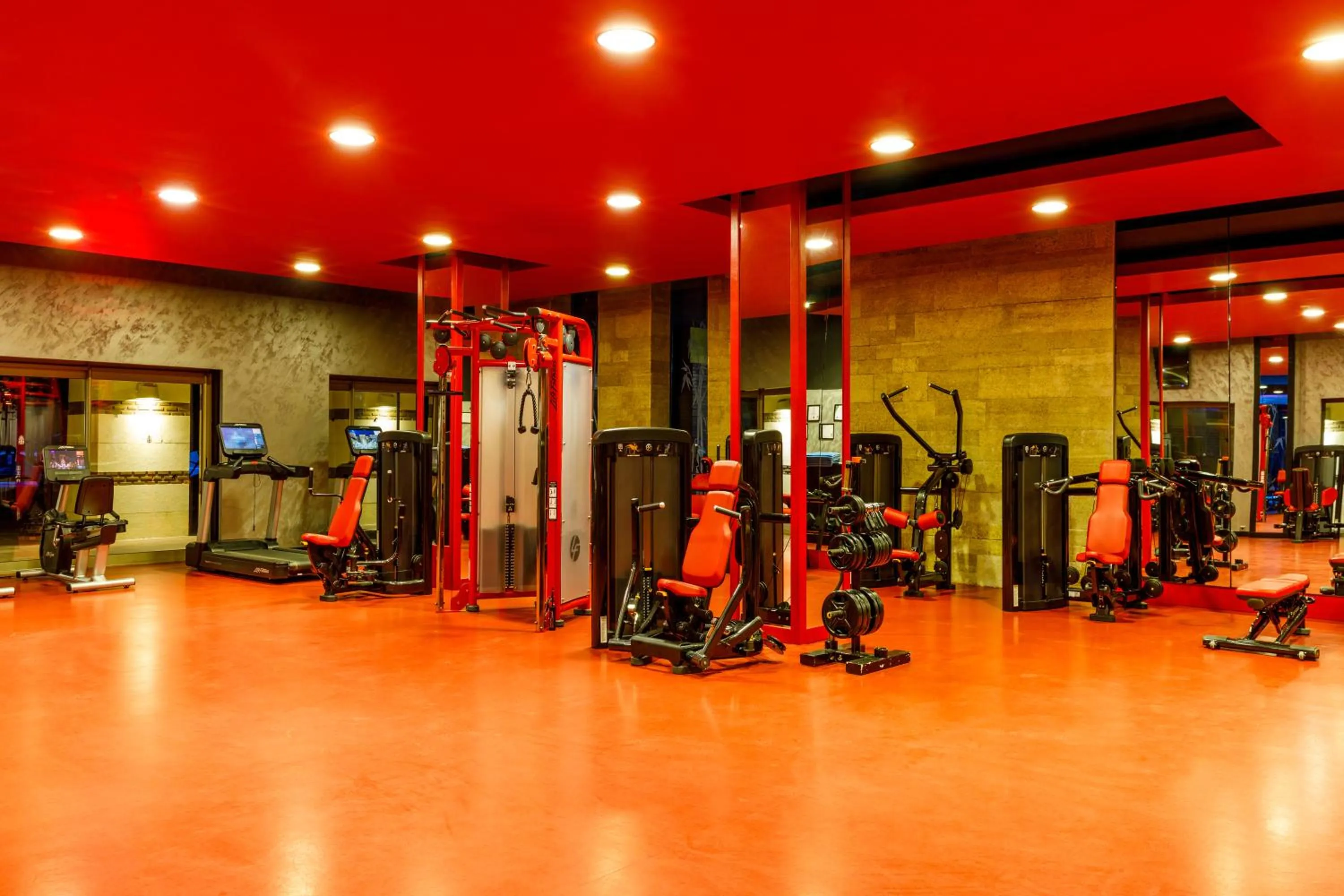 Fitness centre/facilities in Kempinski Hotel The Dome Belek