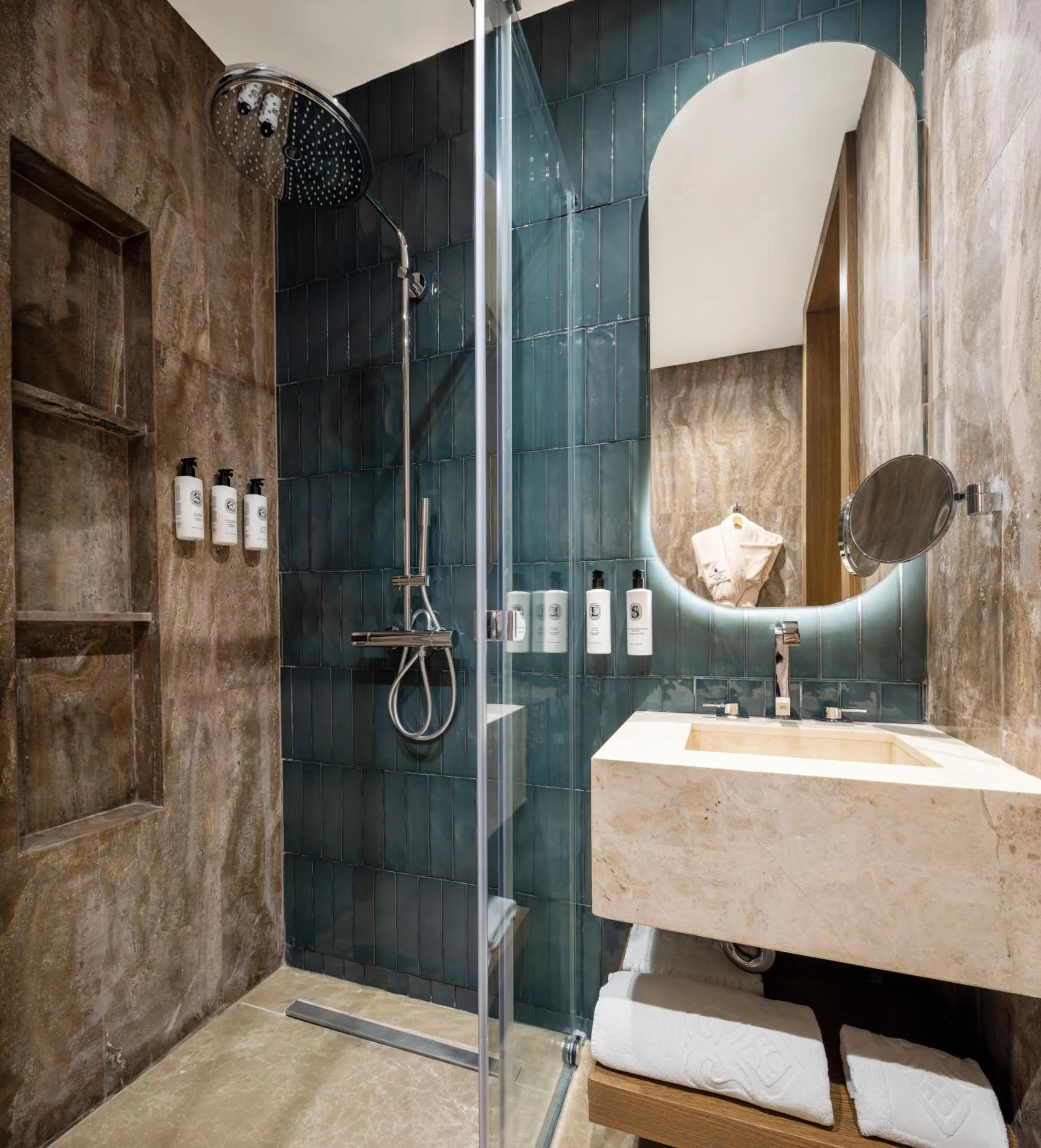 Shower in Kempinski Hotel The Dome Belek