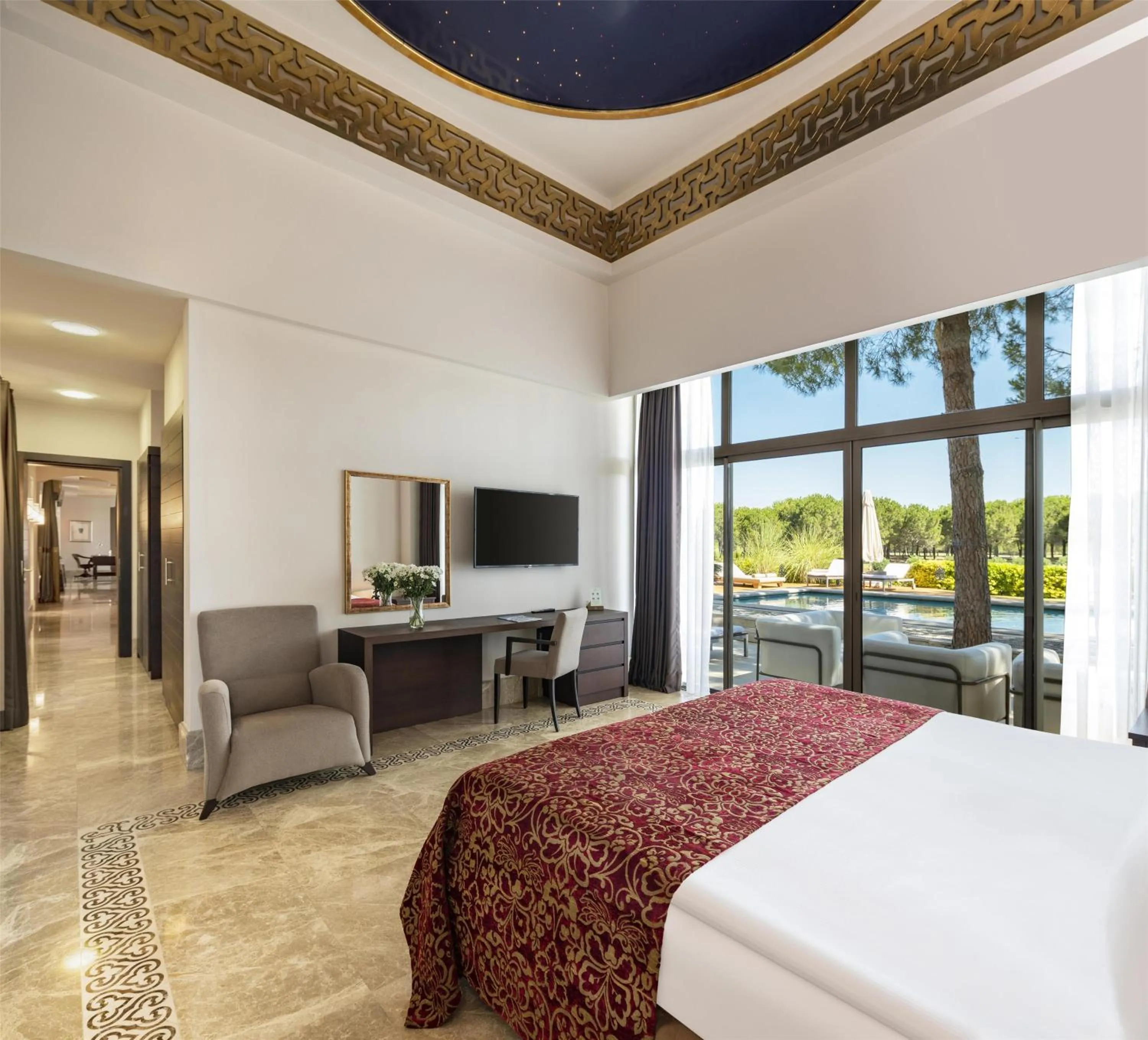 Photo of the whole room, Bed in Kempinski Hotel The Dome Belek