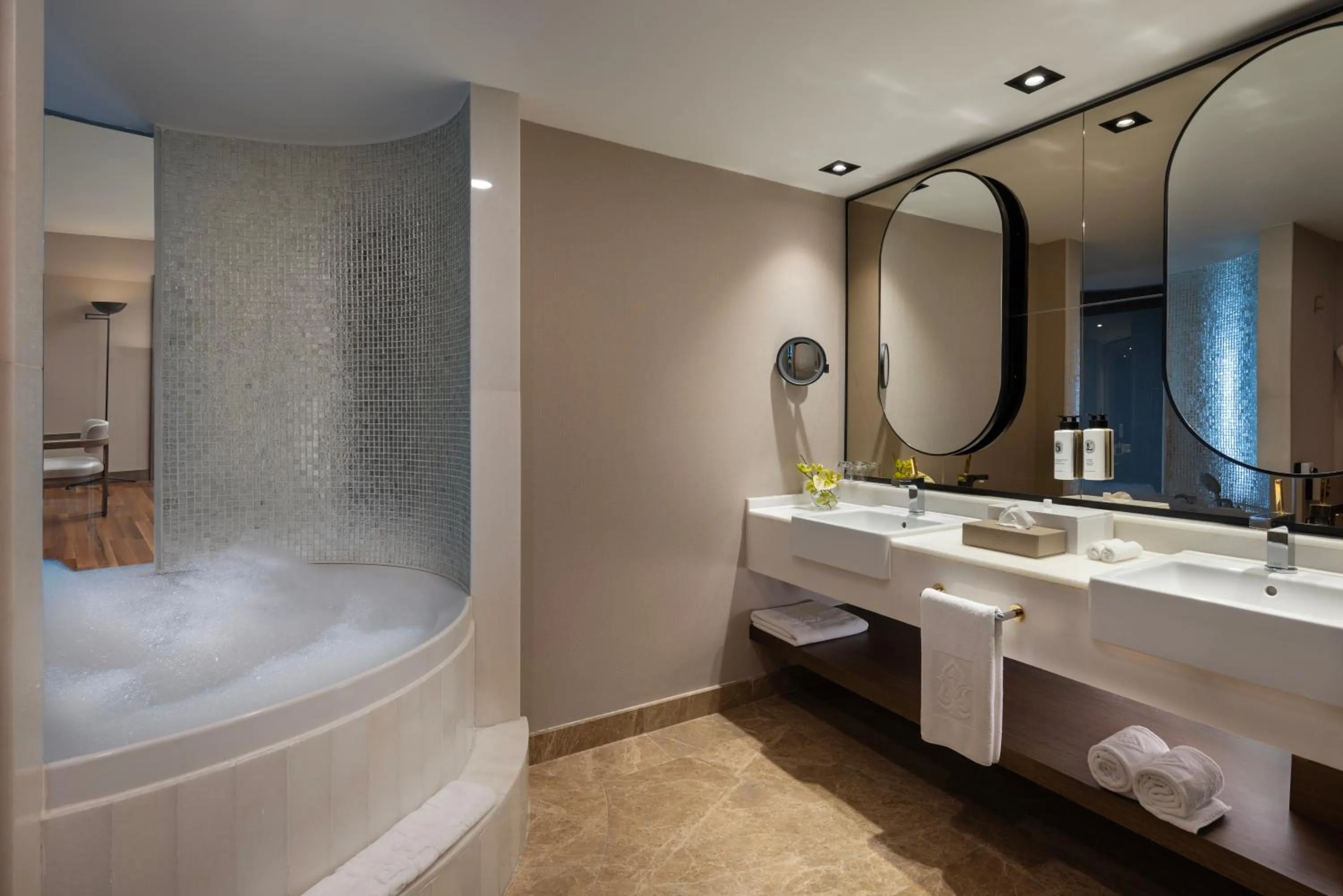 Bathroom in Kempinski Hotel The Dome Belek