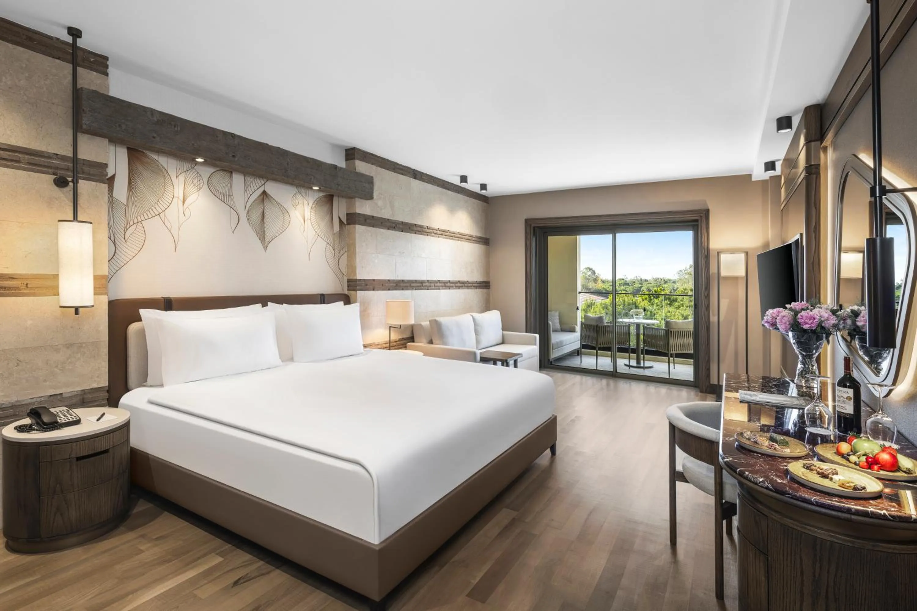 Bed in Kempinski Hotel The Dome Belek