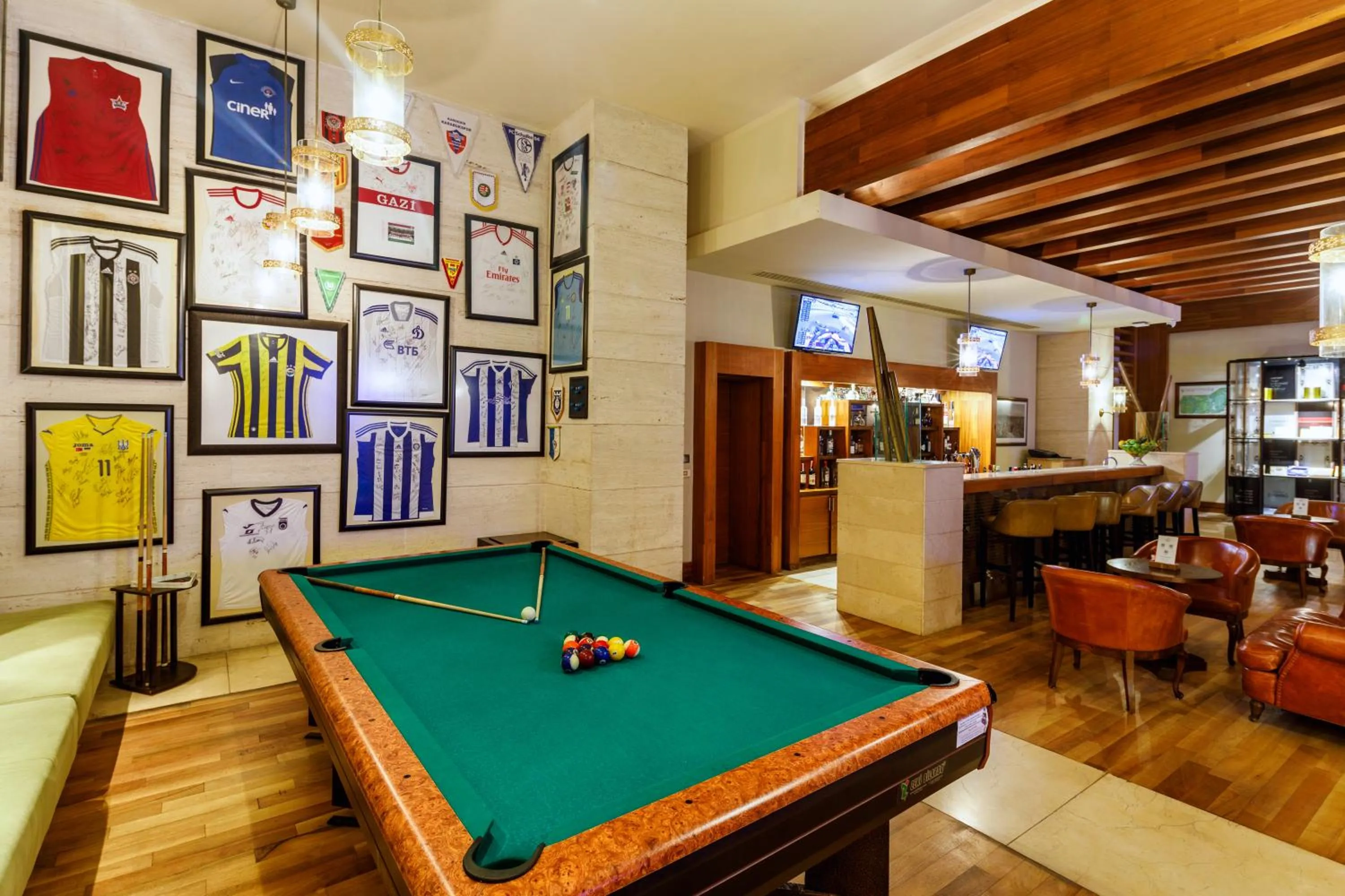 Billiard in Kempinski Hotel The Dome Belek