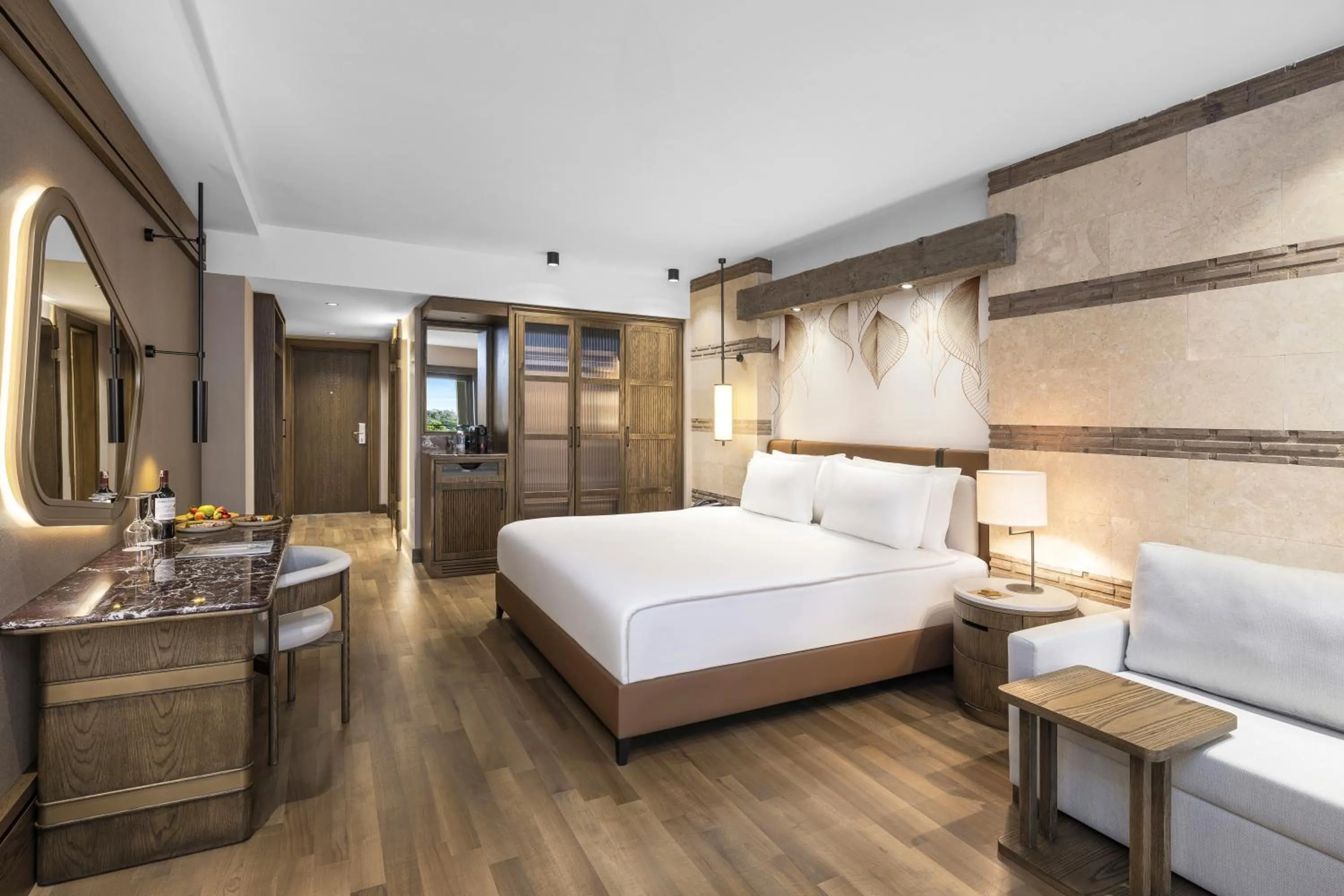 Bed in Kempinski Hotel The Dome Belek