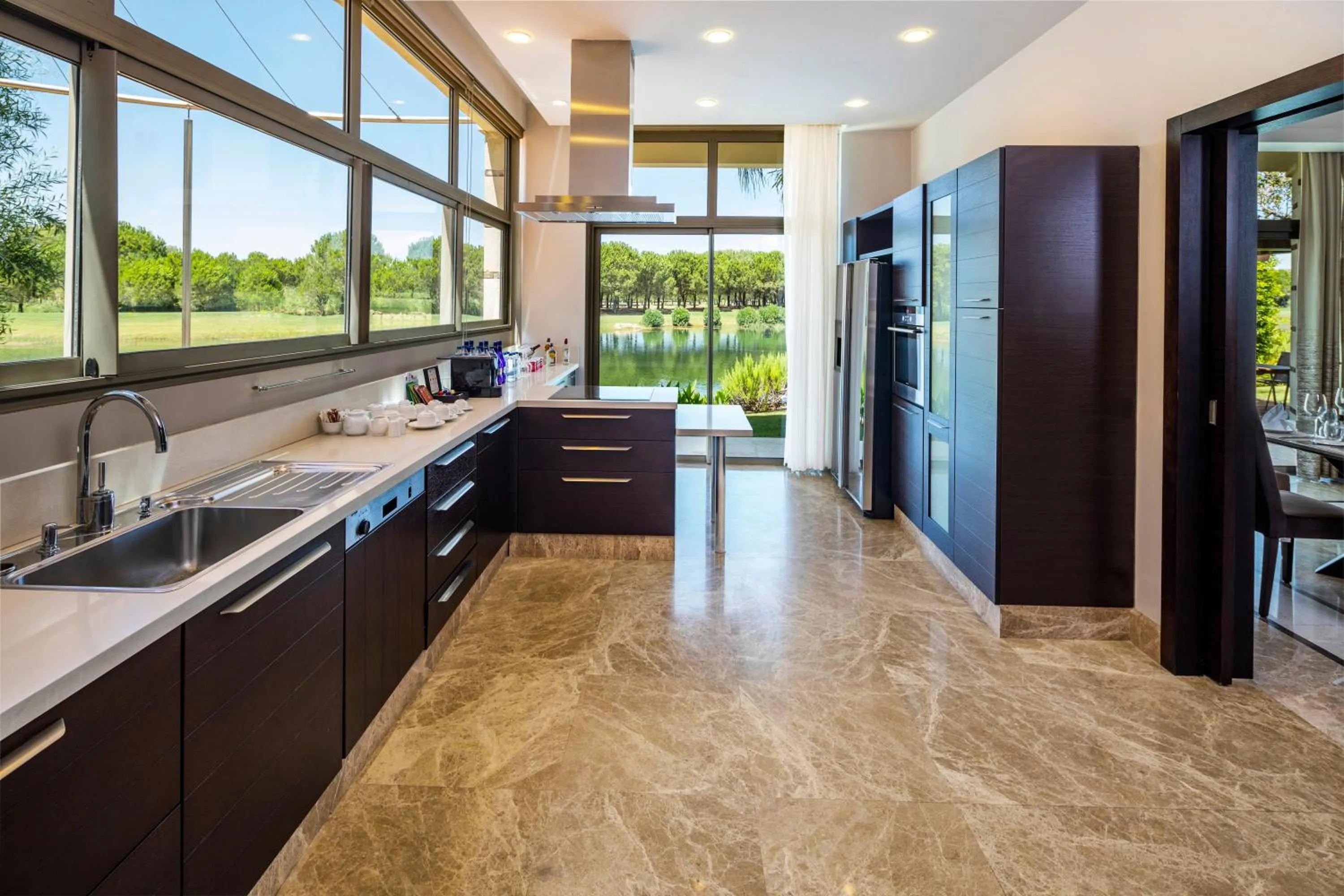 Kitchen or kitchenette in Kempinski Hotel The Dome Belek