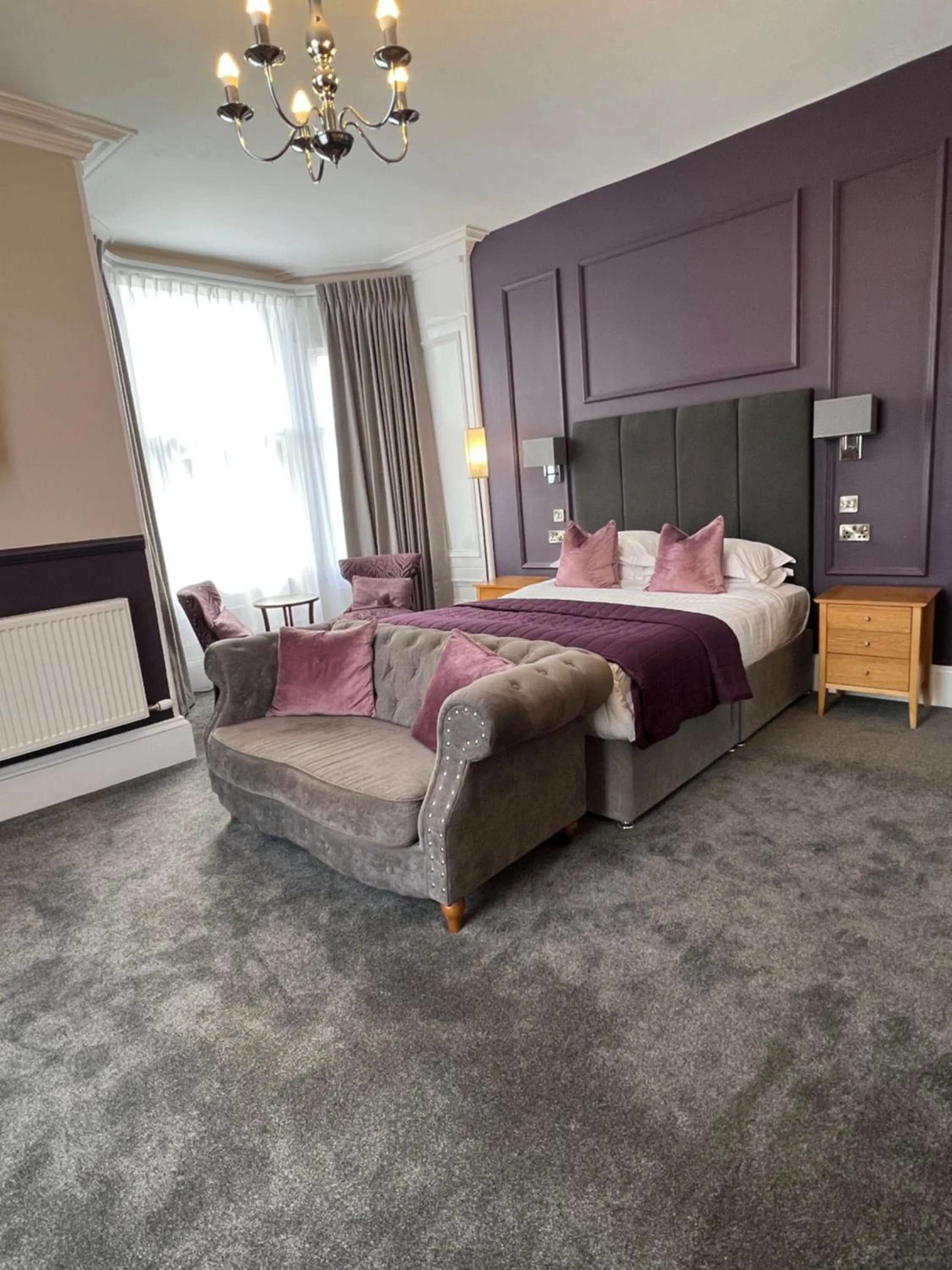 Bed in Chapel Cross Guesthouse