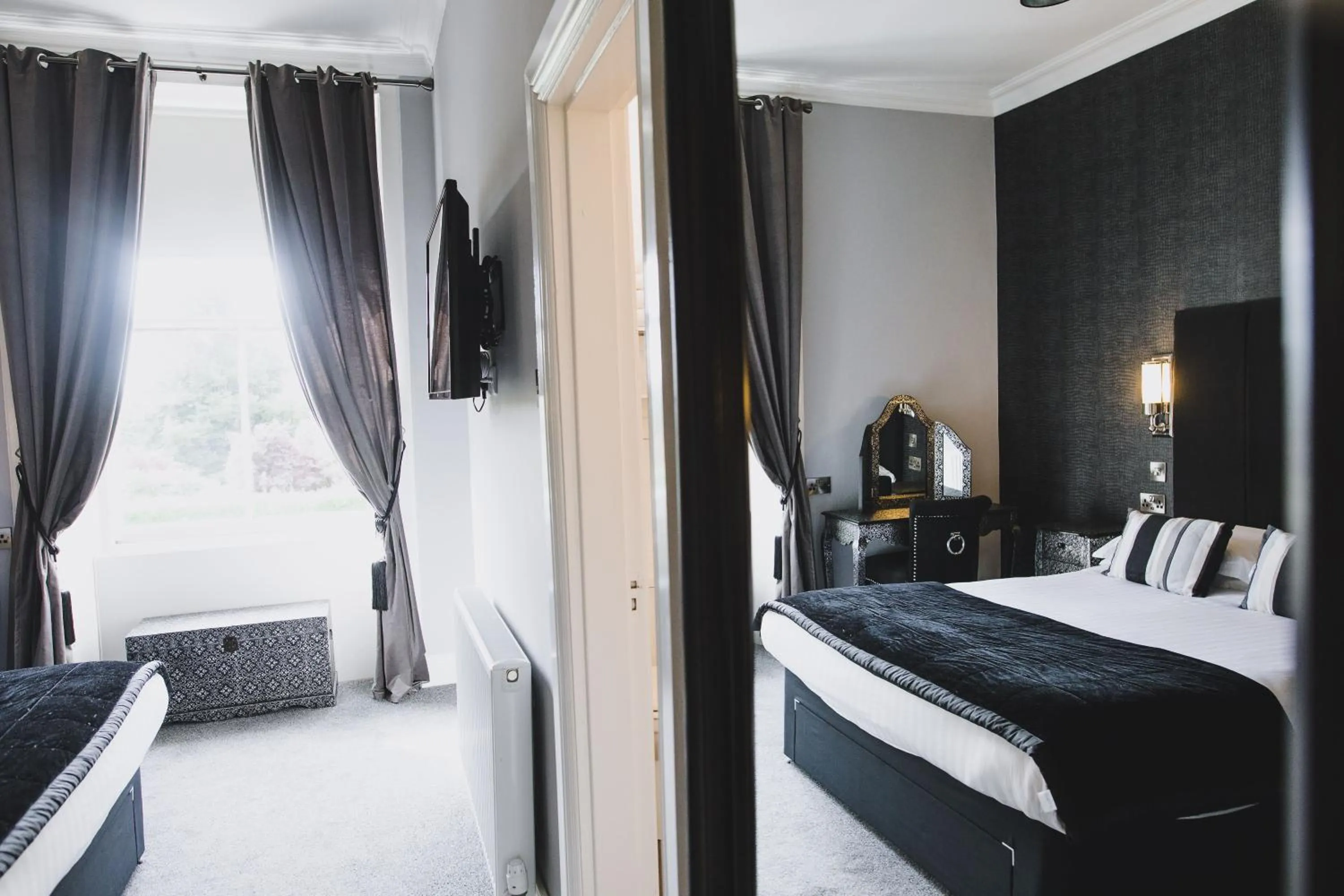 Bed in Chapel Cross Guesthouse