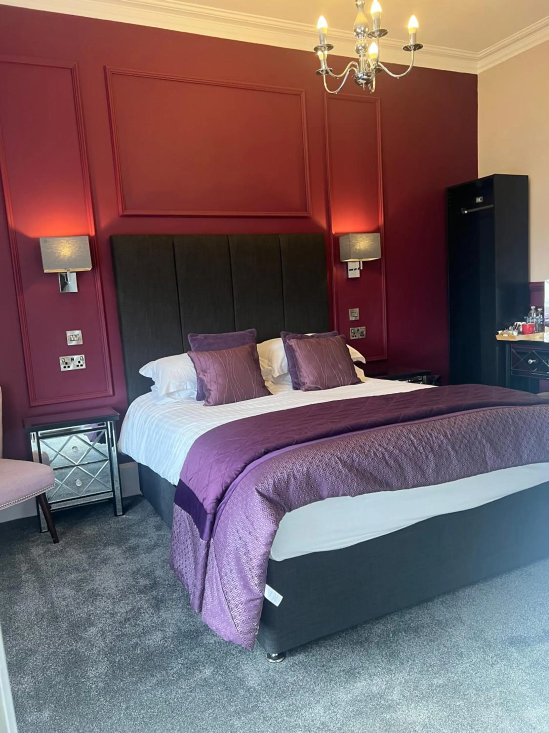 Bed in Chapel Cross Guesthouse