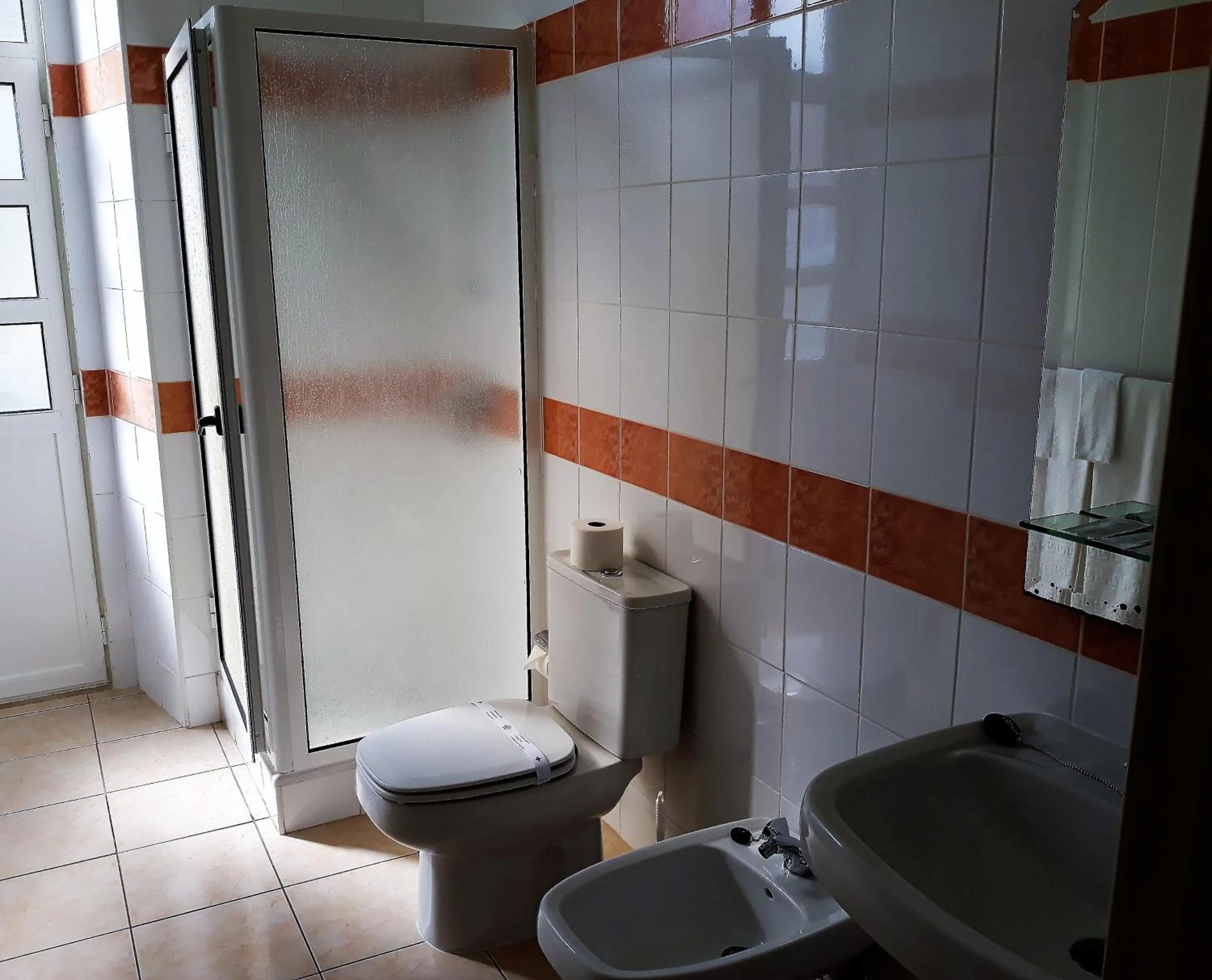 Bathroom in Hotel Alianca