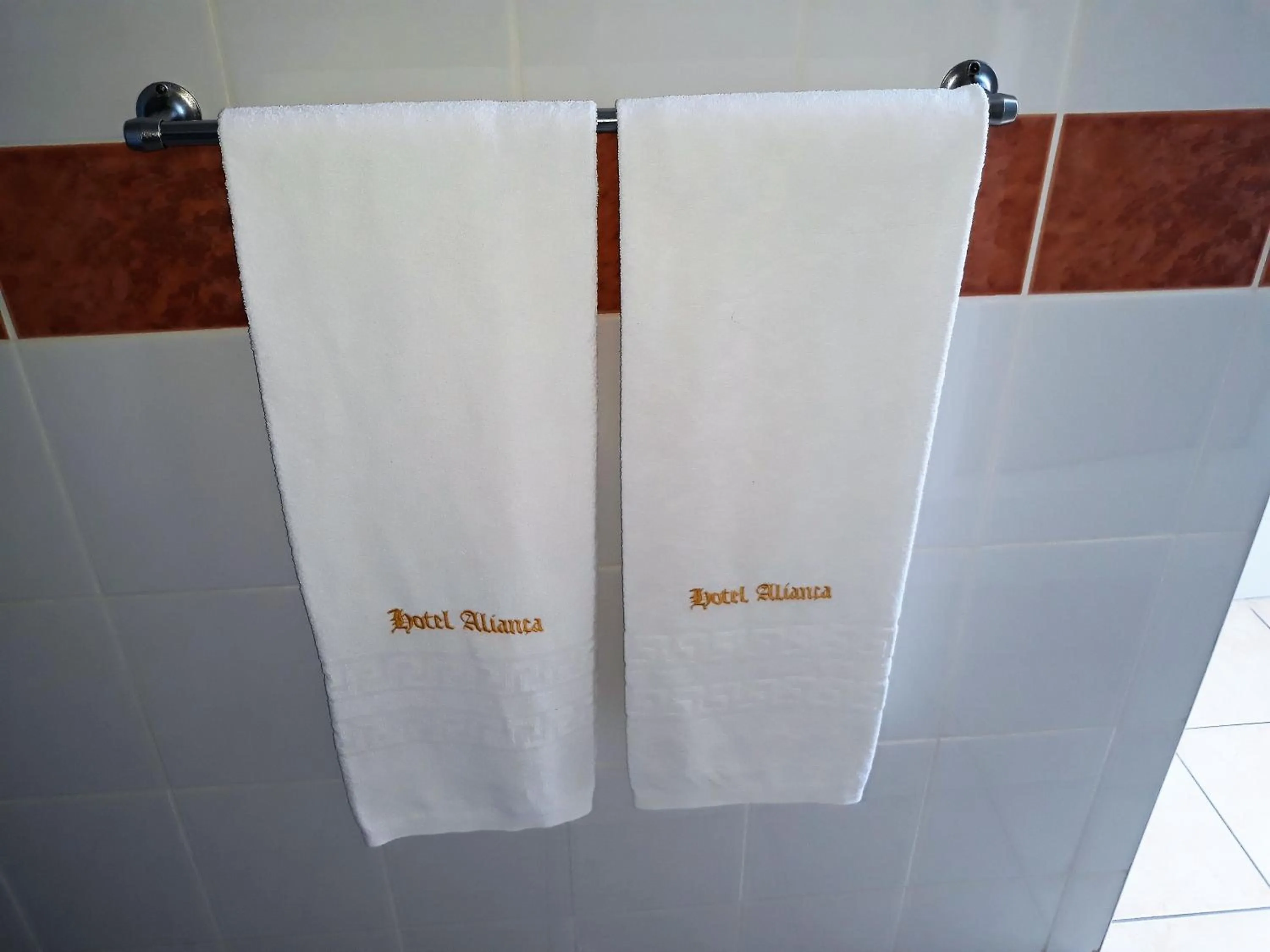 Bathroom in Hotel Alianca