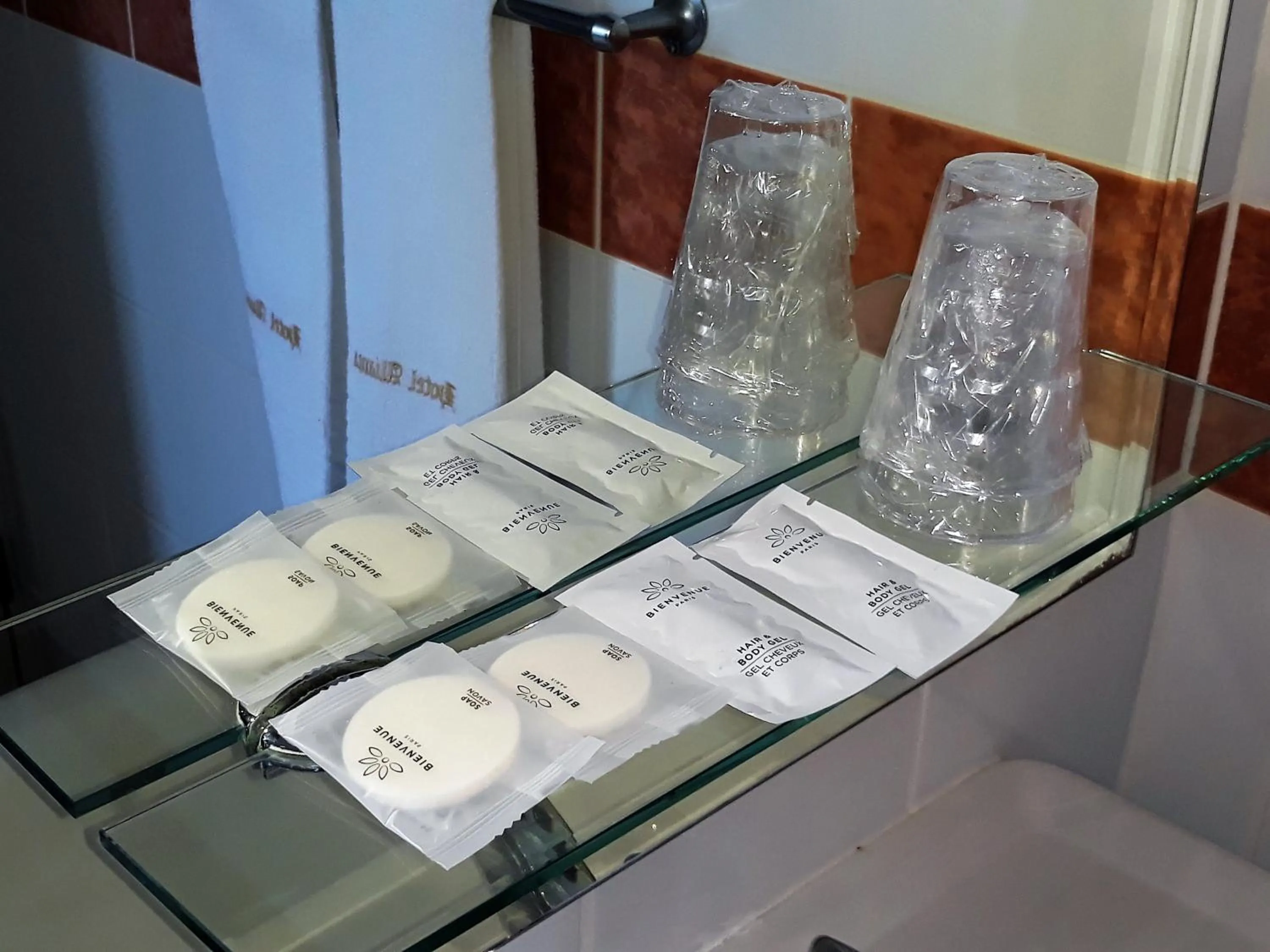 Bathroom in Hotel Alianca