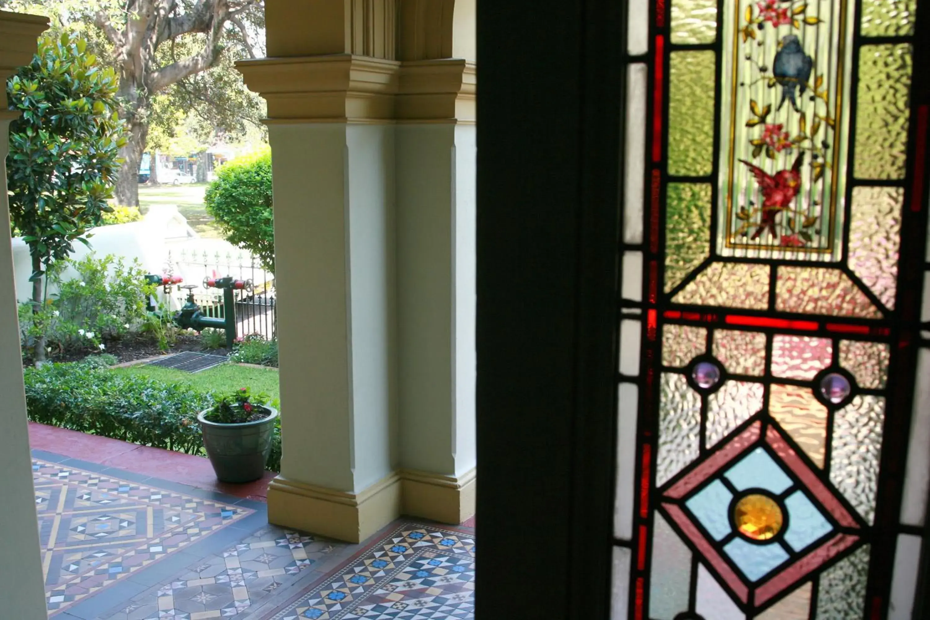 Decorative detail in Avonmore On The Park Boutique Hotel Decorative detail in Avonmore On The Park Boutique Hotel