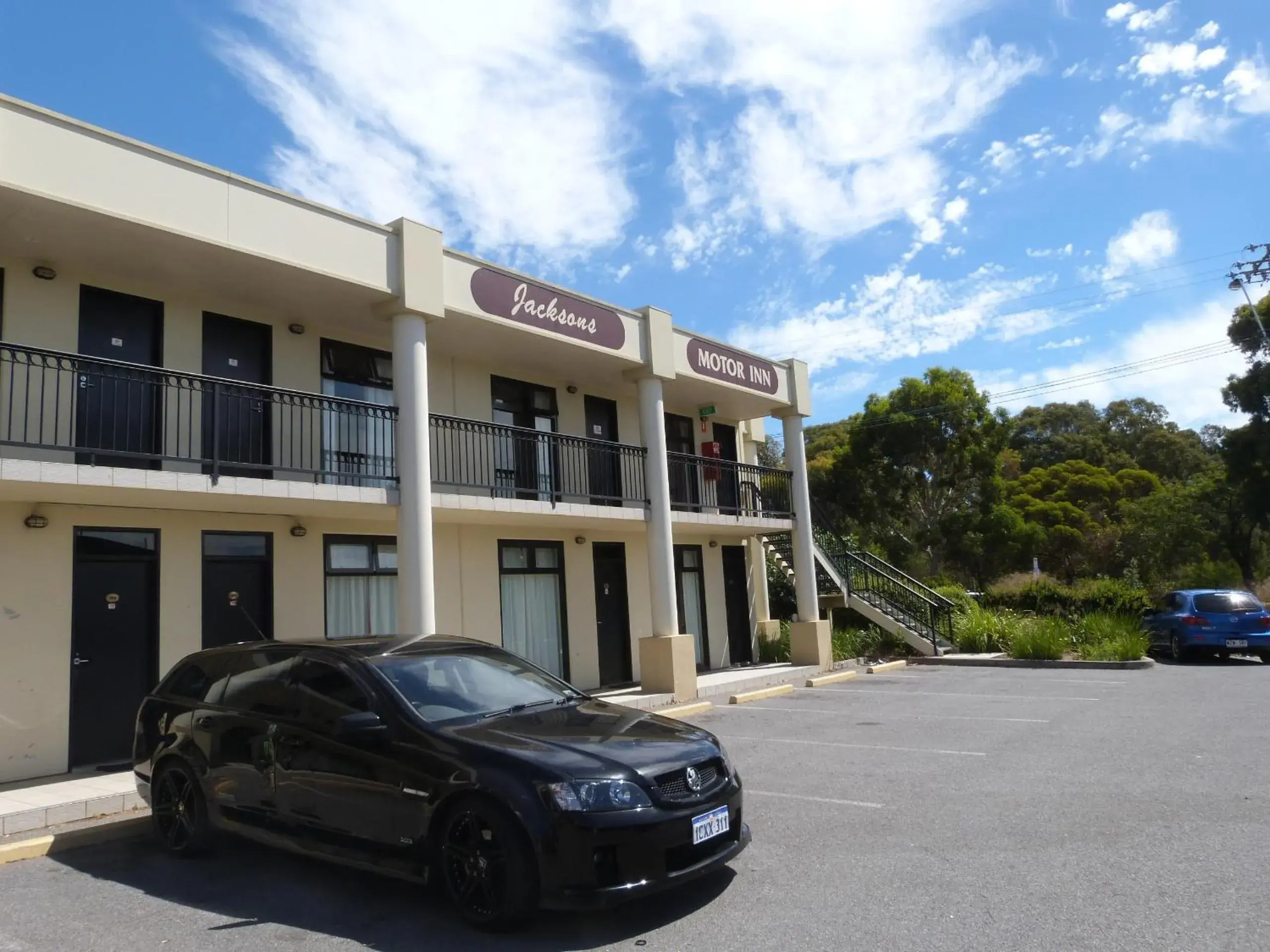 Property building in Jacksons Motor Inn Property building in Jacksons Motor Inn