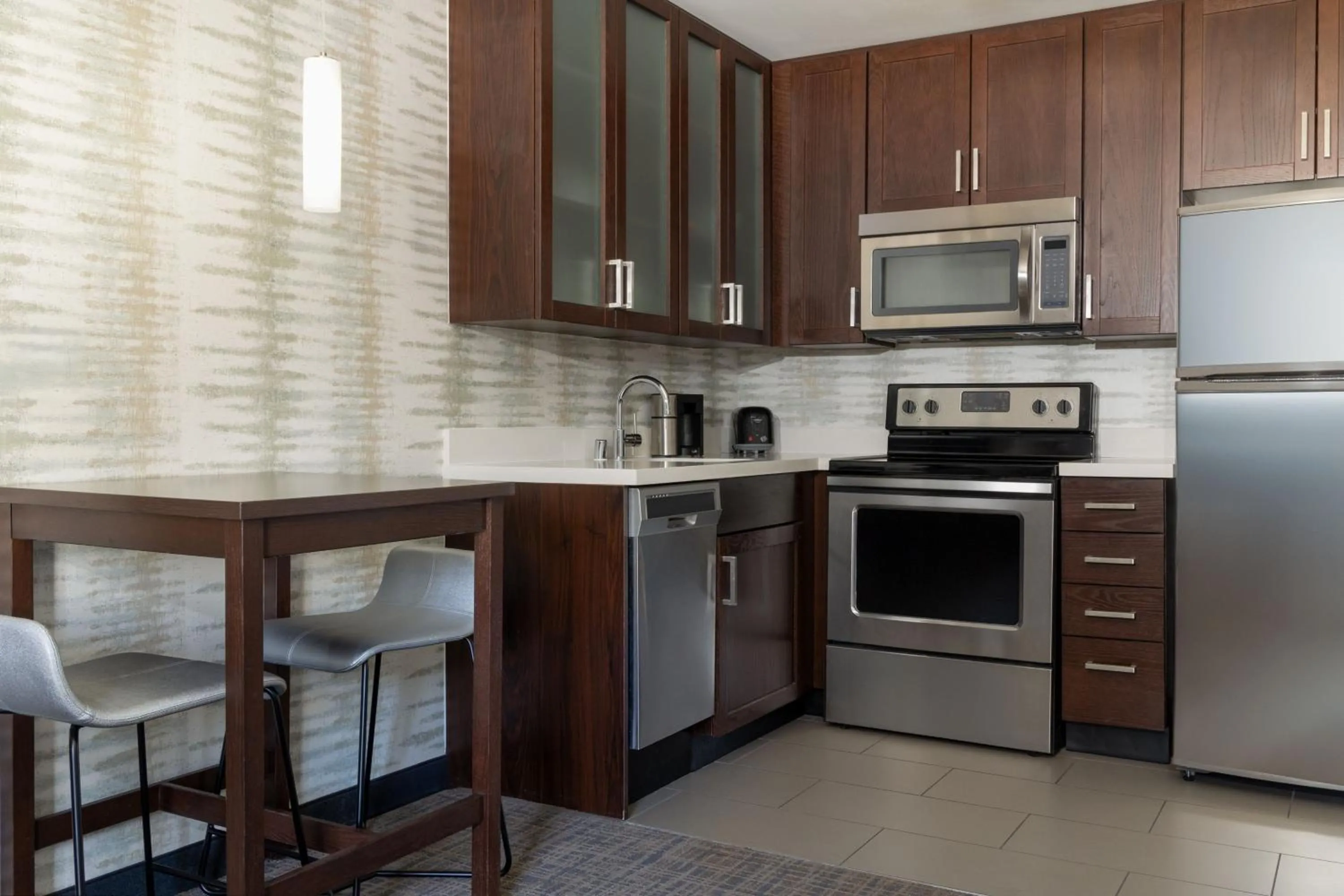 Kitchen or kitchenette in Residence Inn by Marriott Las Vegas Airport